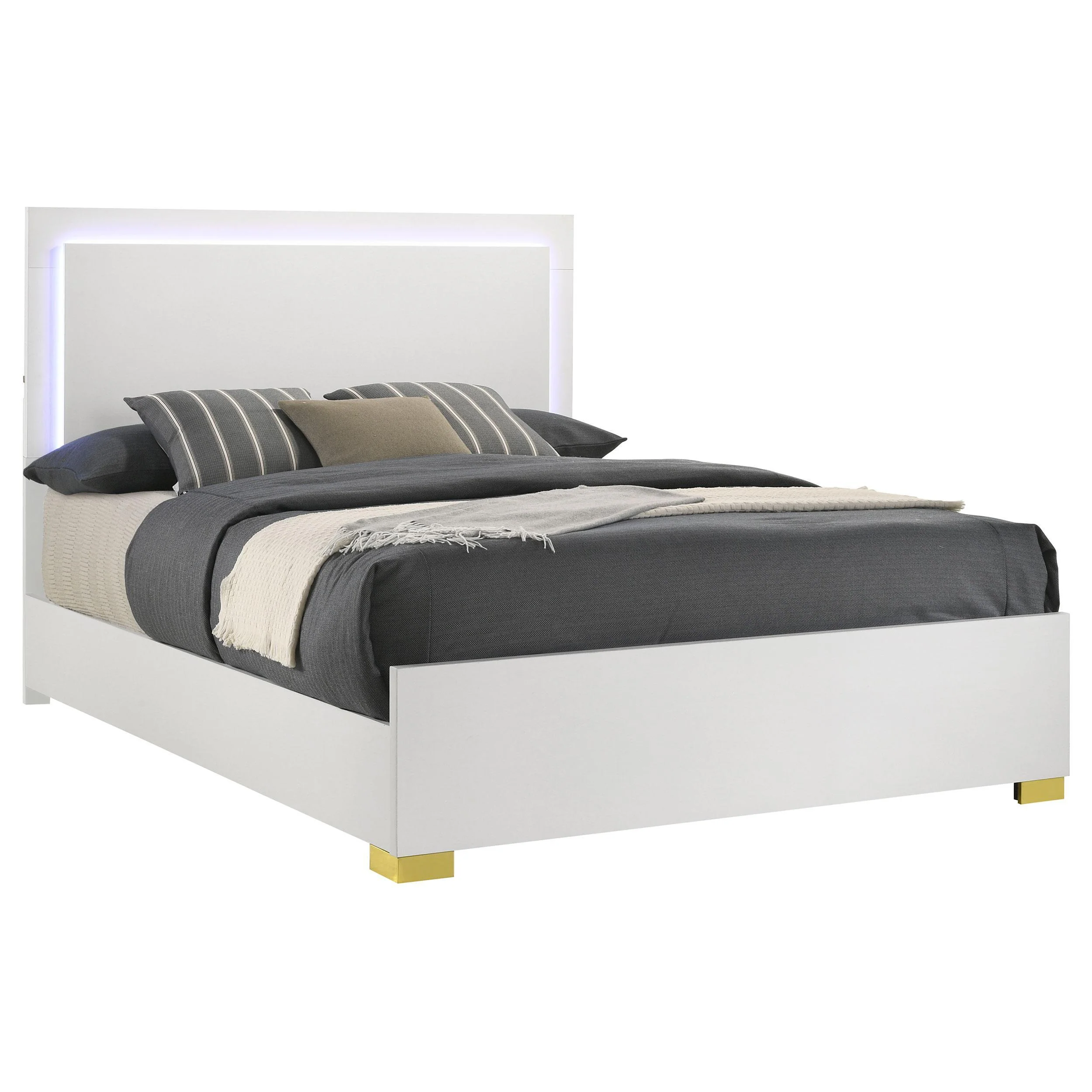 Coaster Furniture Marceline 222931KE-S4 6 pc King Panel Bedroom Set - Image 2
