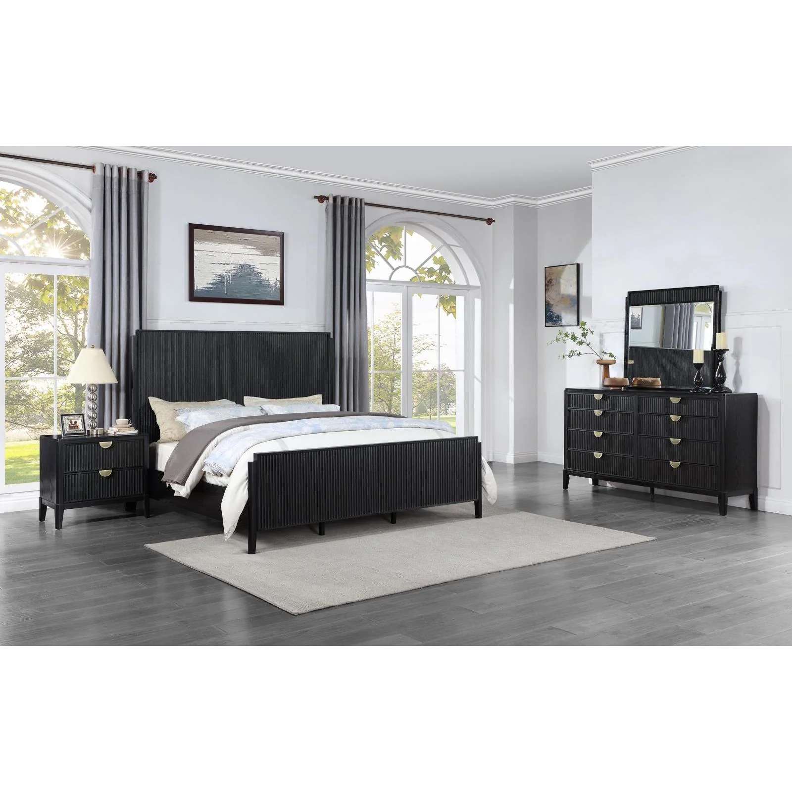 Coaster Furniture Brookmead 224711Q-S4 6 pc Queen Panel Bedroom Set - Image 1