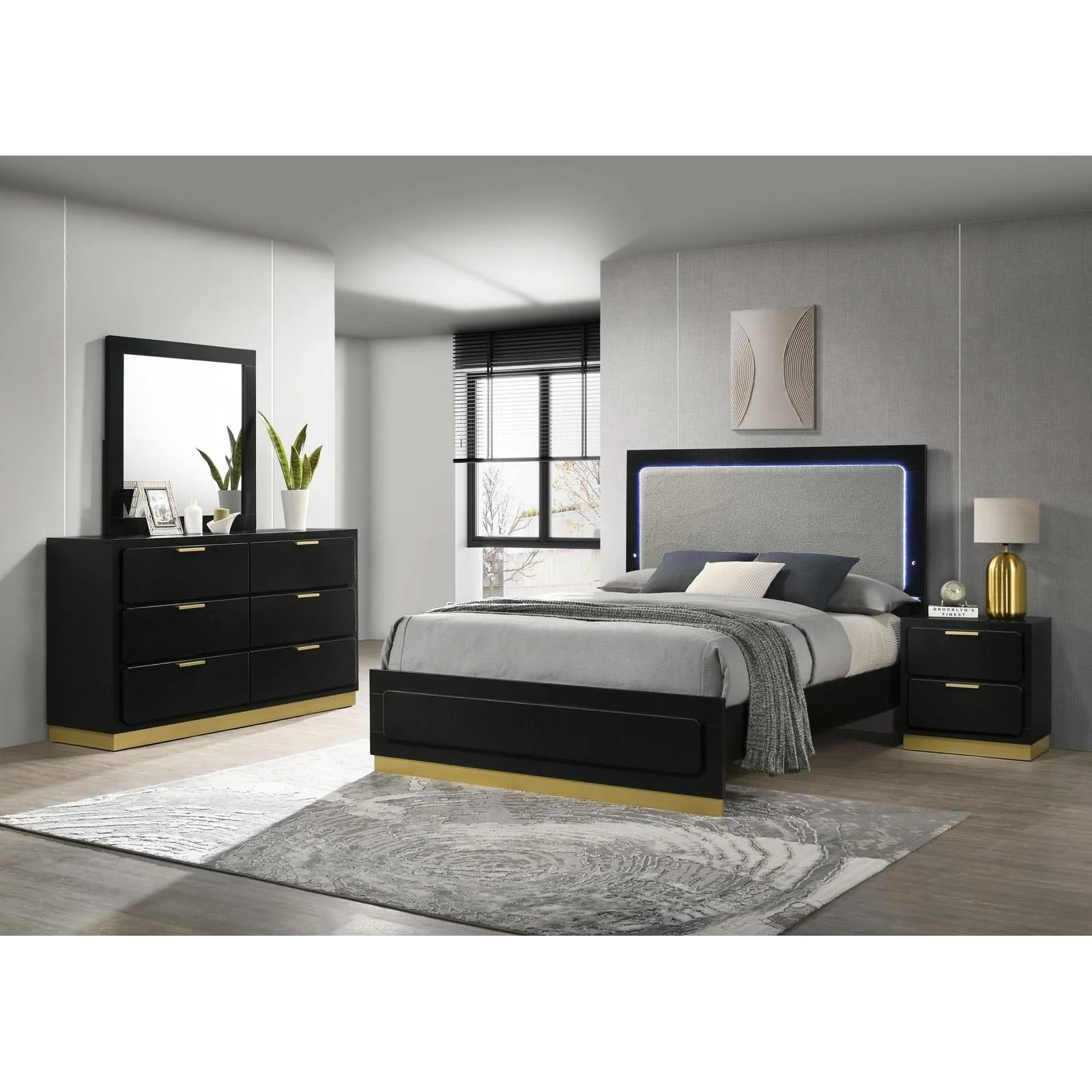 Coaster Furniture Caraway 224781Q-S4 6 pc Queen Panel Bedroom Set - Image 1