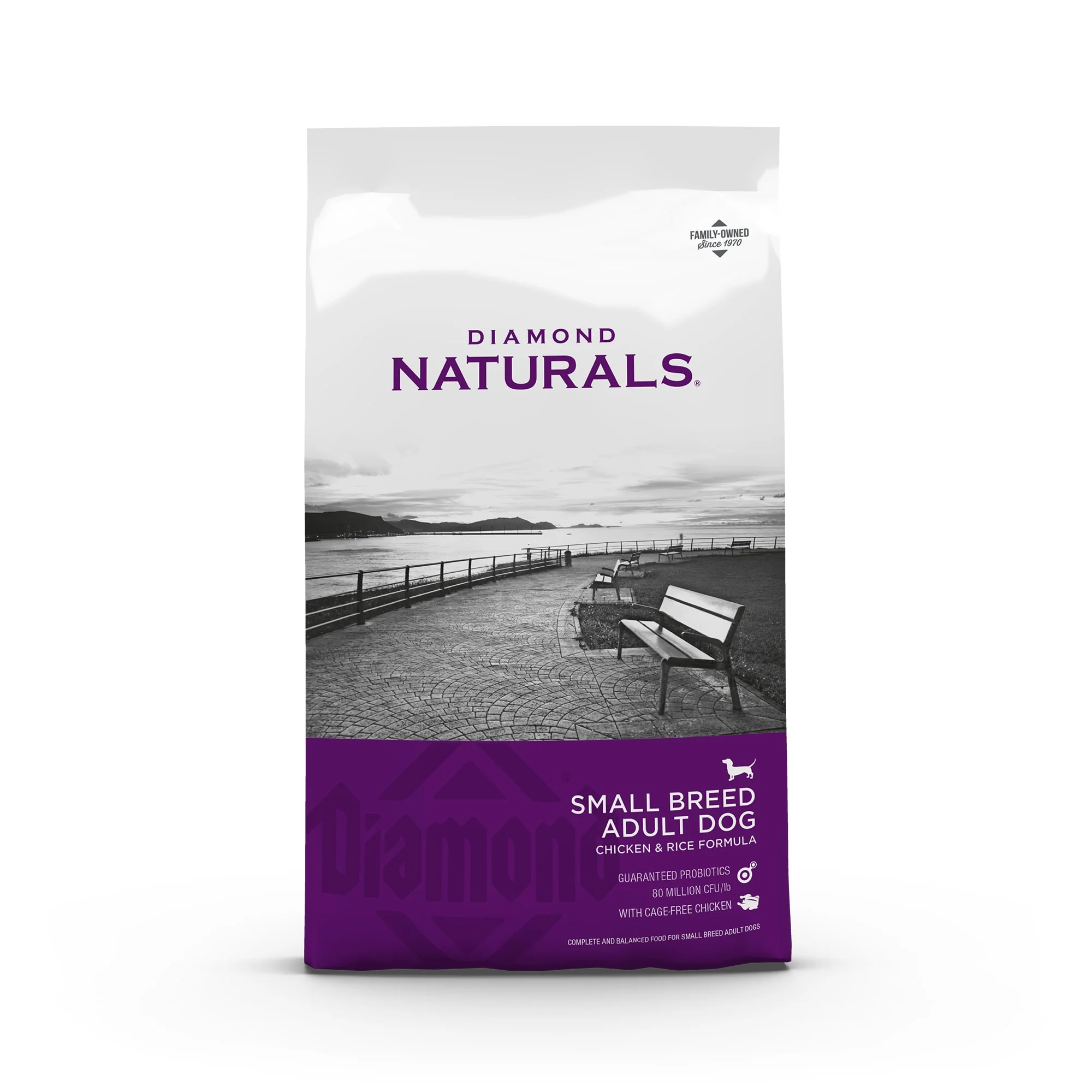Diamond Naturals Small Breed Chicken & Rice Formula Dry Dog Food, 18 Lb - Image 1