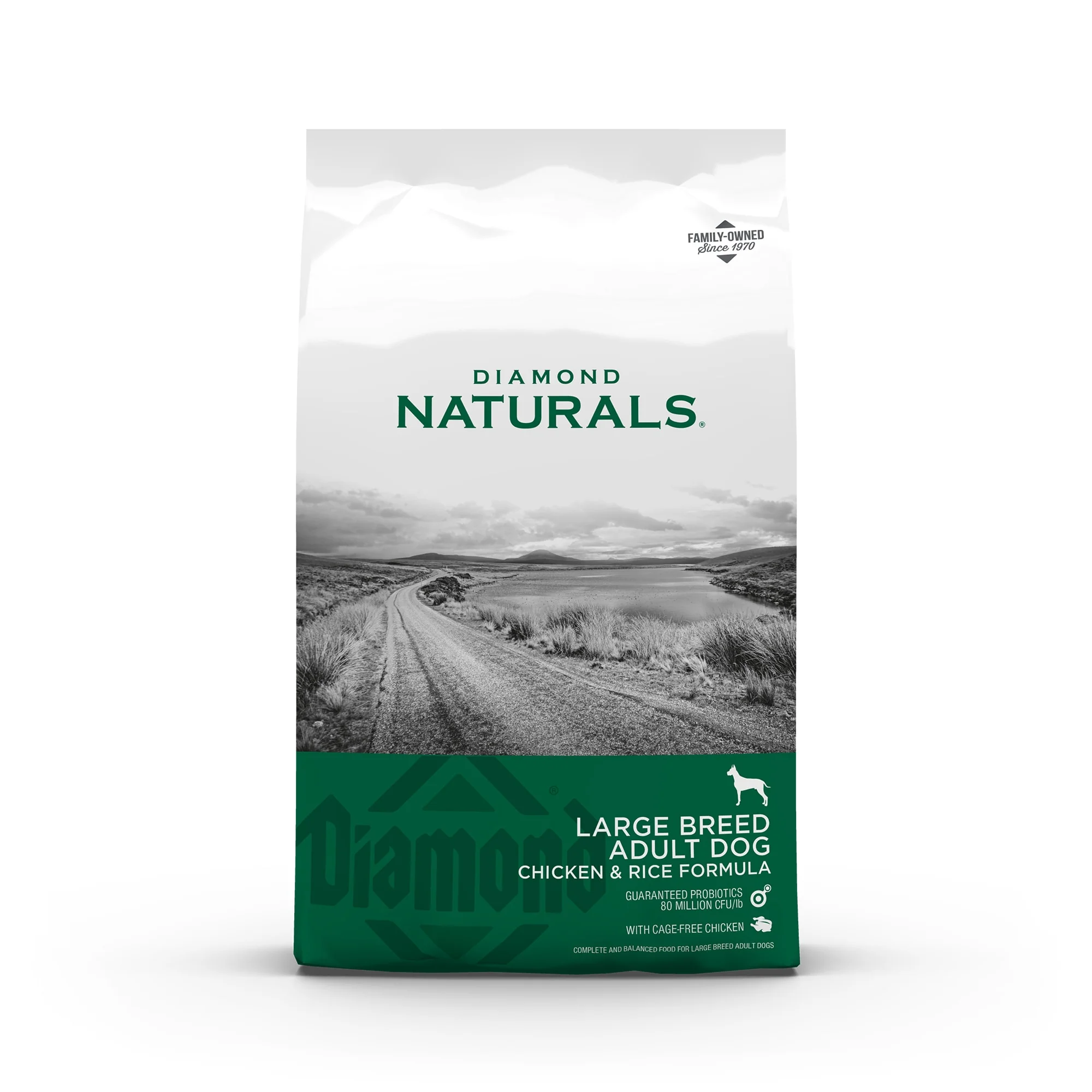 Diamond Naturals Large Breed Adult Chicken Dog, 40 Lb - Image 1