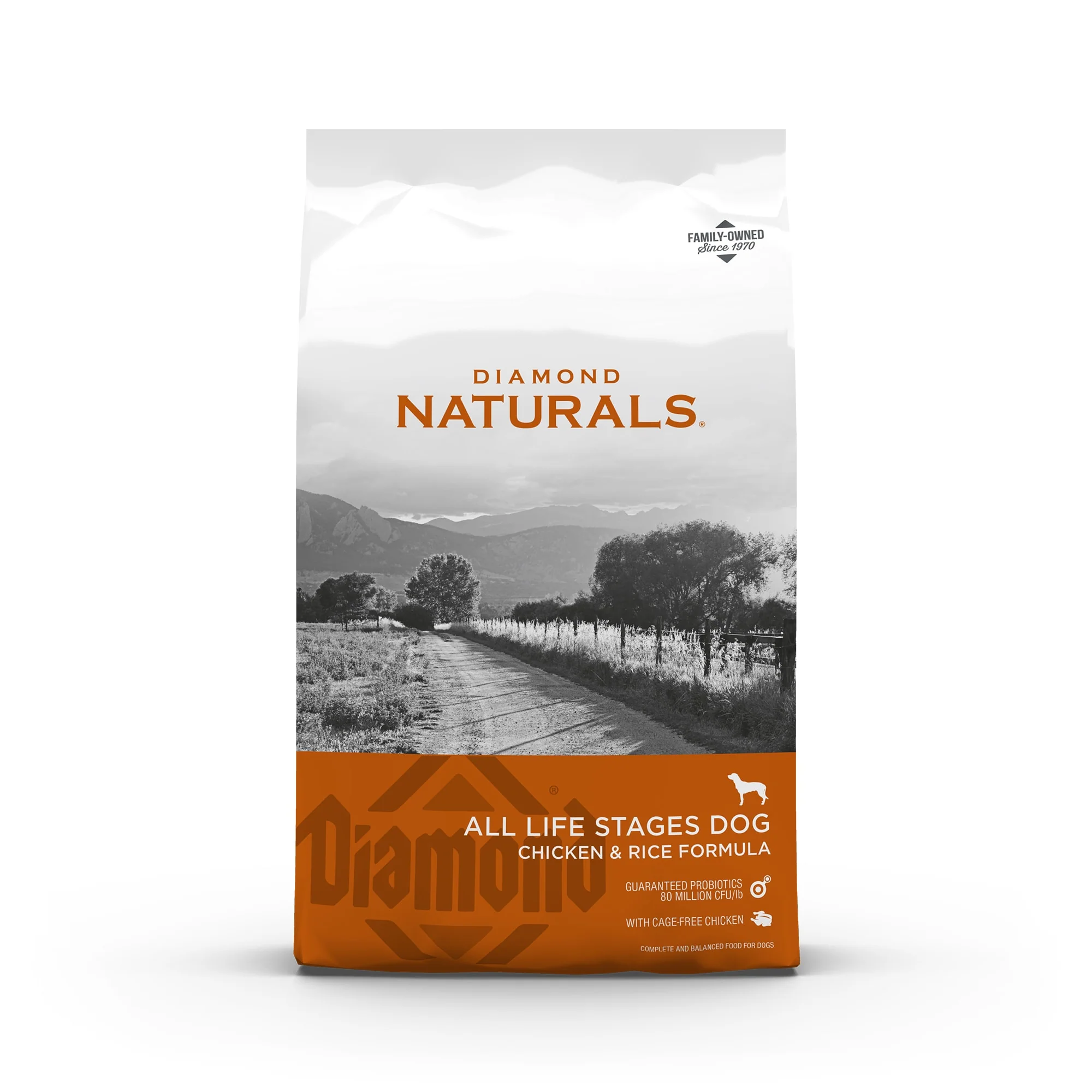 Diamond Naturals Chicken & Rice All Stages, 40 Lb - Image 1