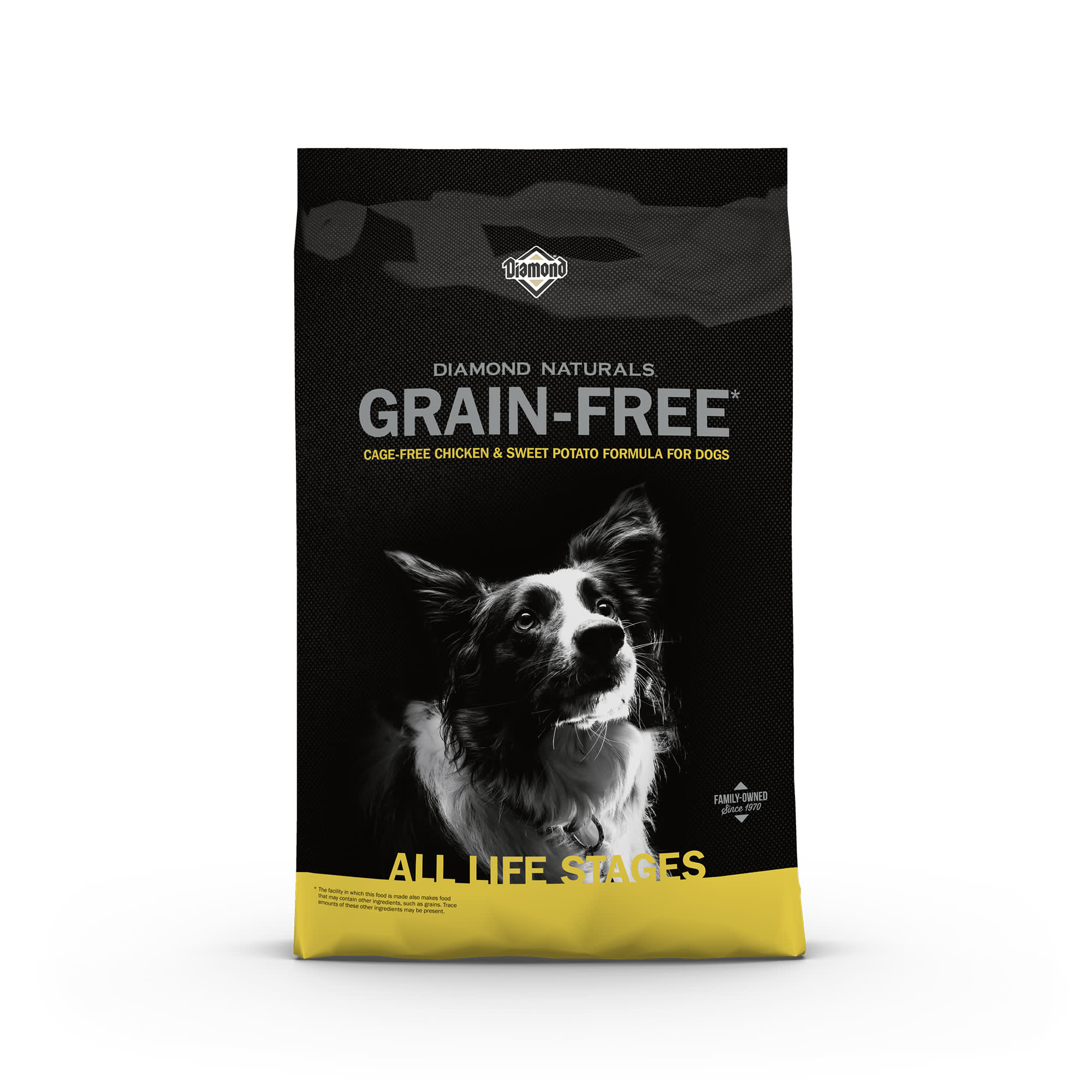 Diamond Naturals Grain Free Chicken & Sweet Potato Formula Dry Dog Food, 28 lb - Image 1