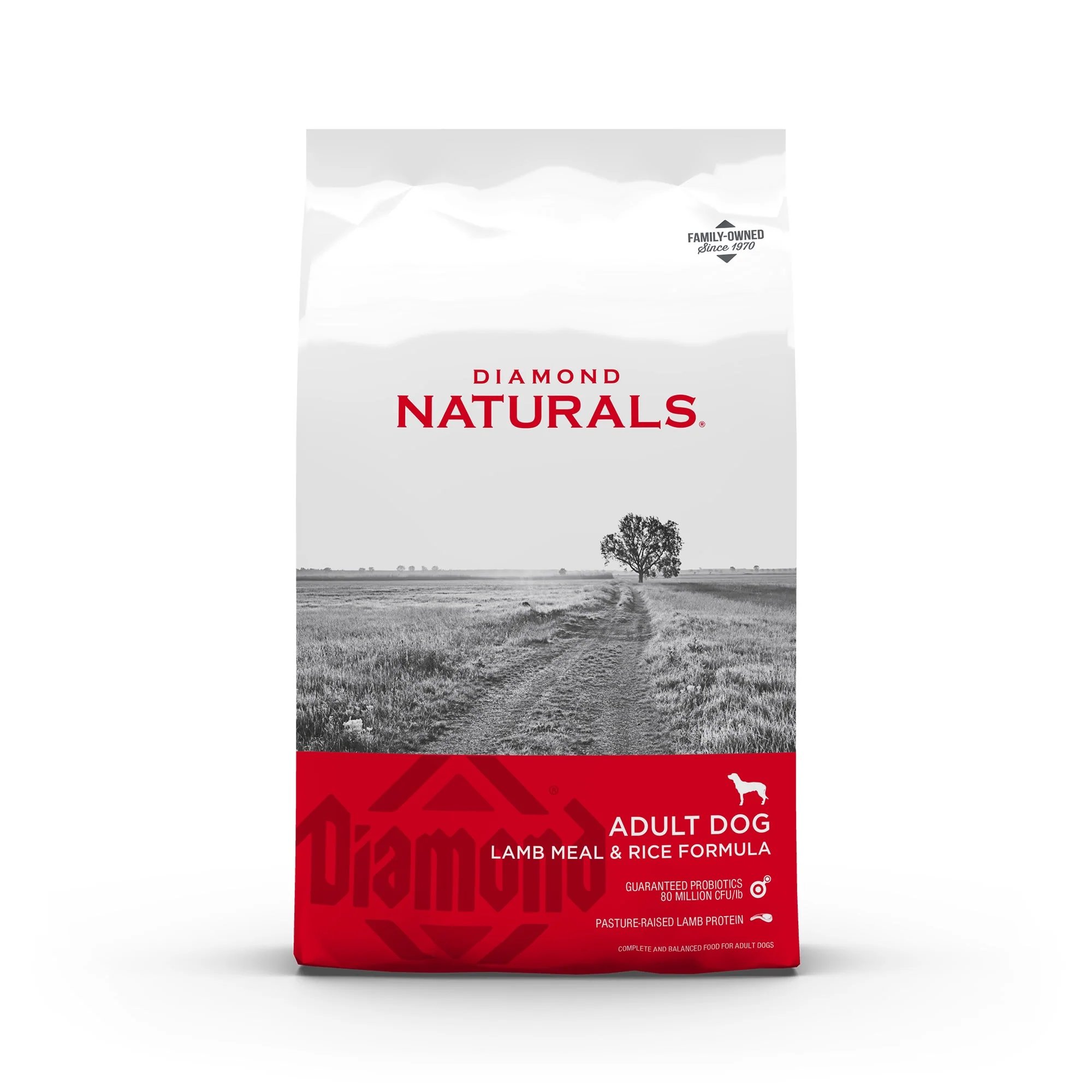 Diamond Naturals Lamb & Rice Adult Dry Dog Food, 6 Lb - Image 1