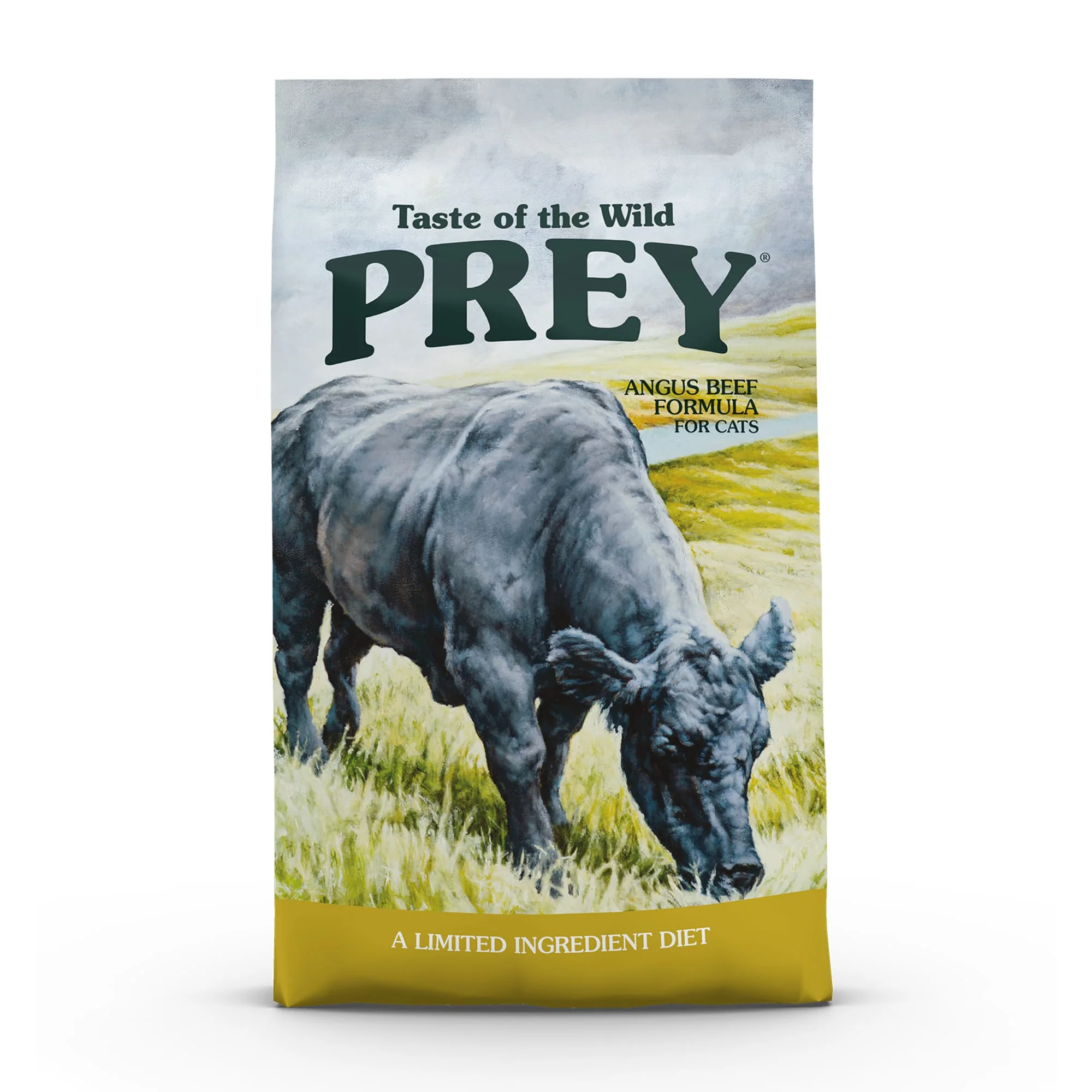 Taste of the Wild Prey Limited Ingredient Angus Beef Formula Dry Cat Food, 6 lb. bag - Image 1