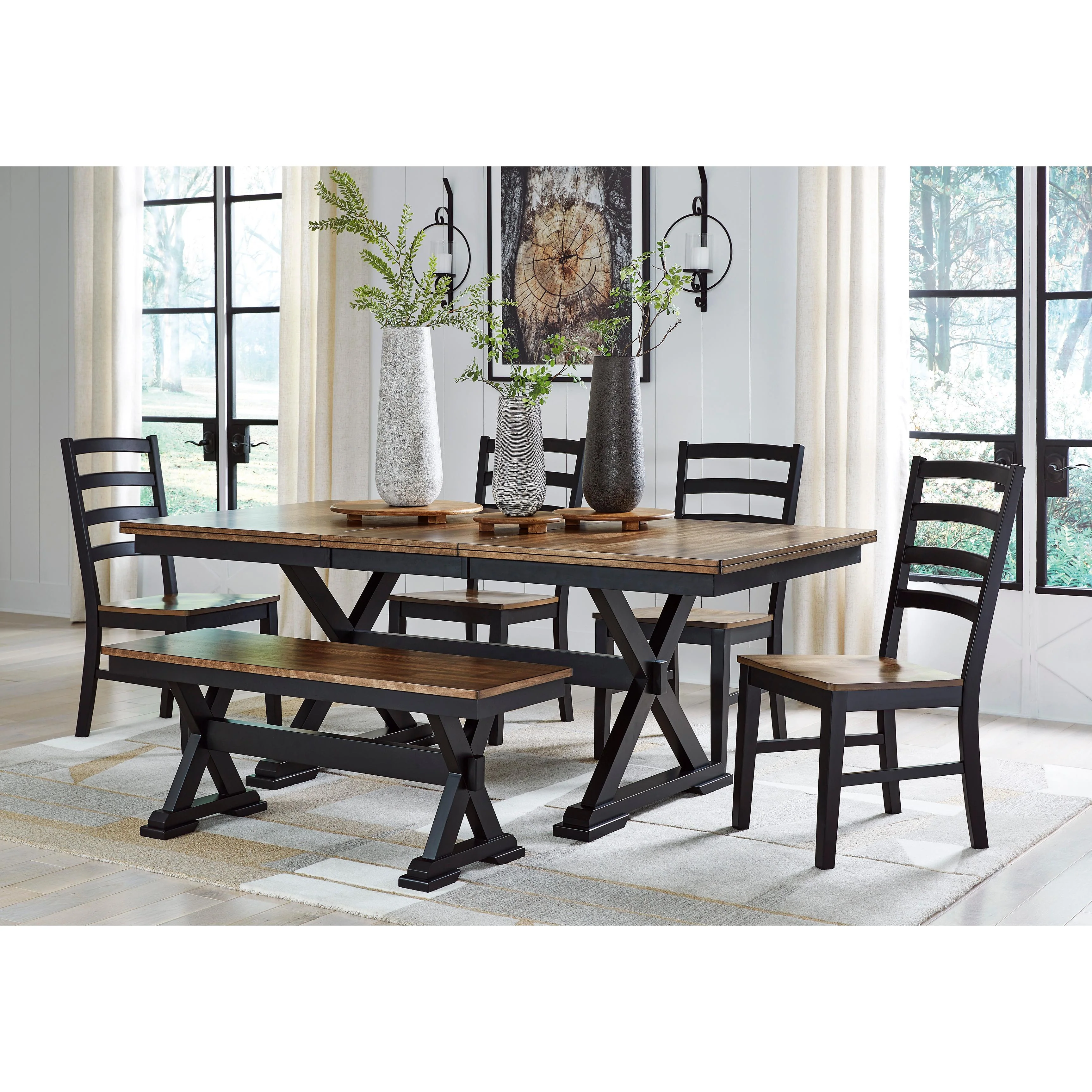 D634-35/00/01(4) Signature Design by Ashley Wildenauer 6 pc Dining Set - Image 1
