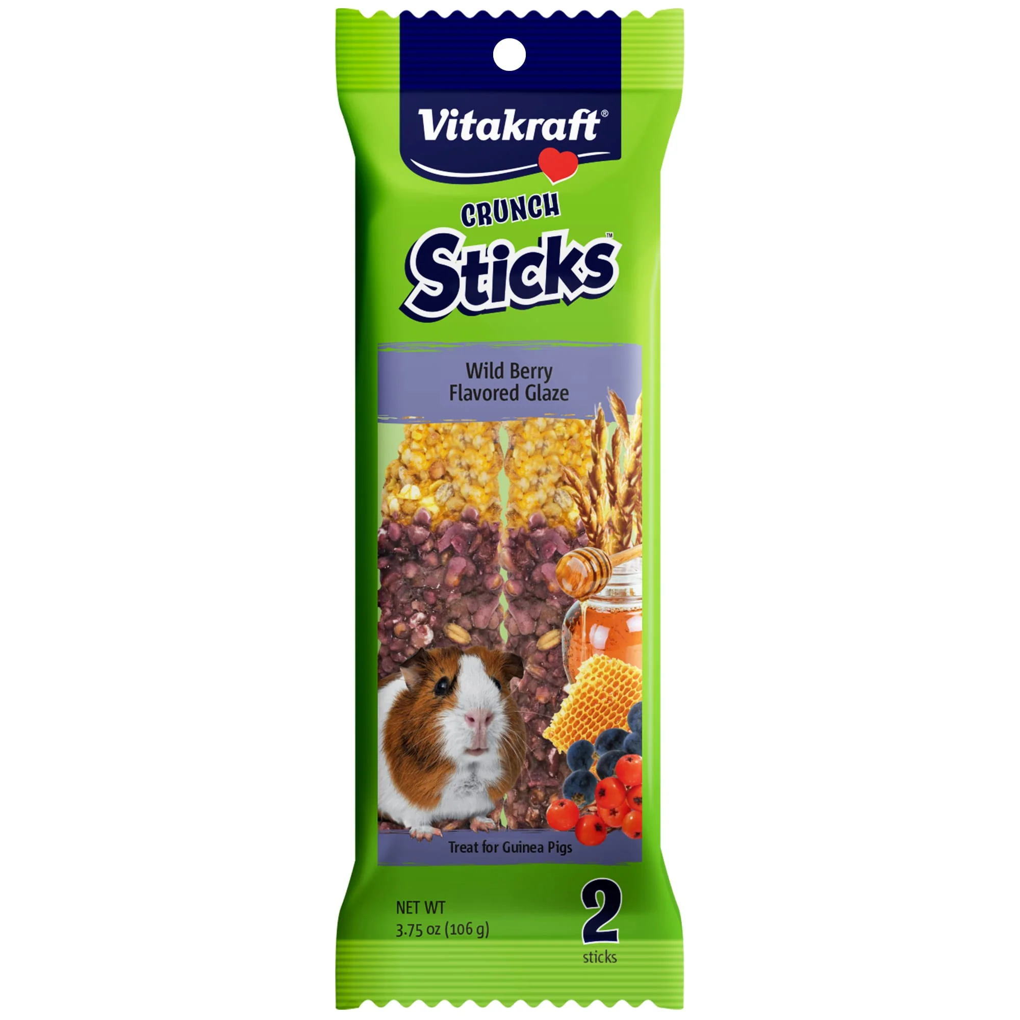 Vitakraft Crunch Sticks Guinea Pig Treat, 3.75 oz. - Image 1