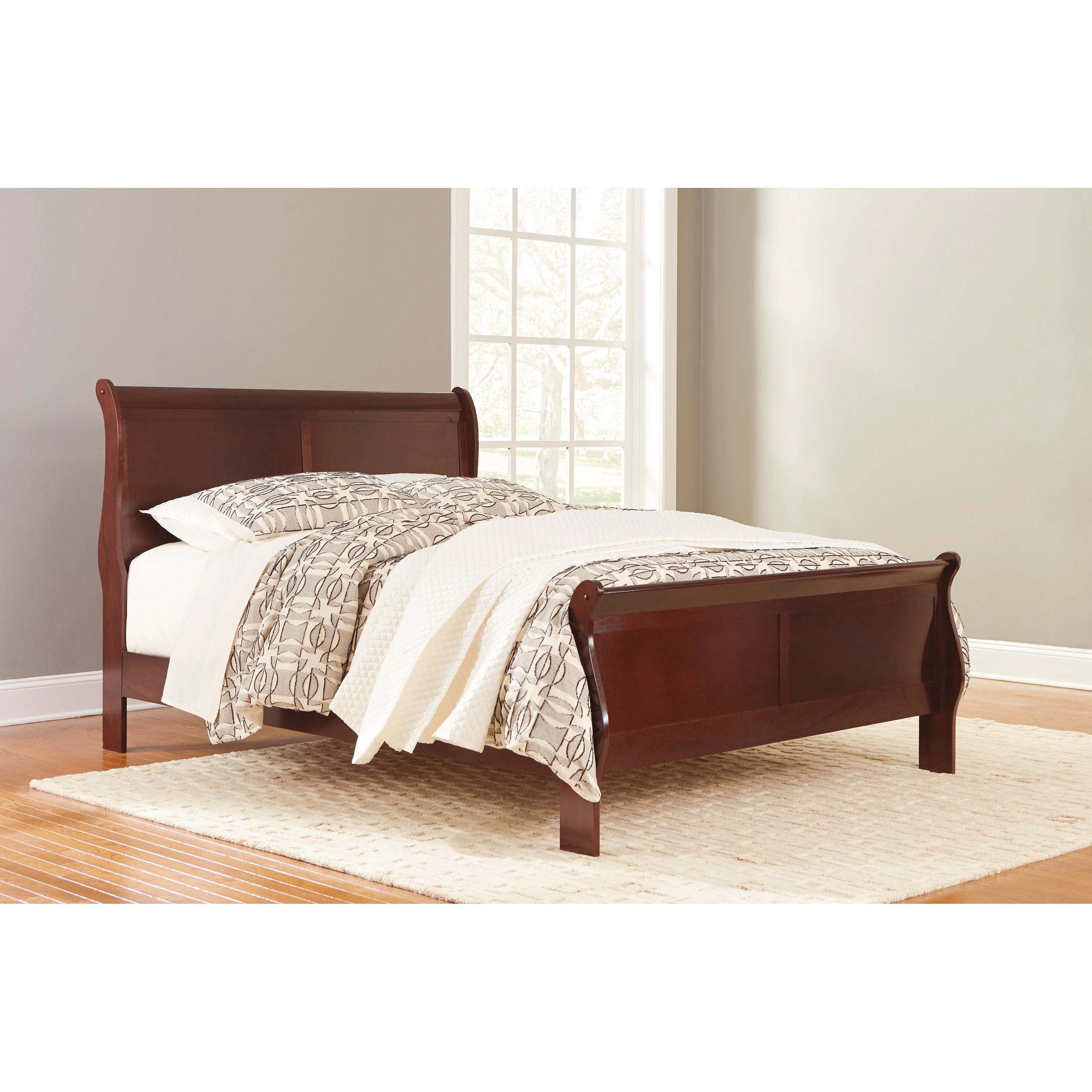 Signature Design by Ashley Alisdair B376B23 8 pc Queen Sleigh Bedroom Set - Image 2