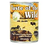 Taste of the Wild High Prairie Grain-Free Wet Canned Dog Food with Roasted Bison & Venison 13.2oz - Image 1
