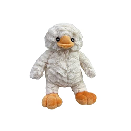 Pet Lou Duck Plush Squeker Dog Toy, 9-in - Image 1