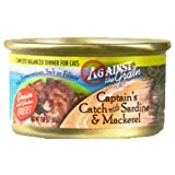 Evangers Against the Grain Grain-Free Captain s Catch with Sardine and Mackerel Wet Cat Food  2.8 Oz - Image 1