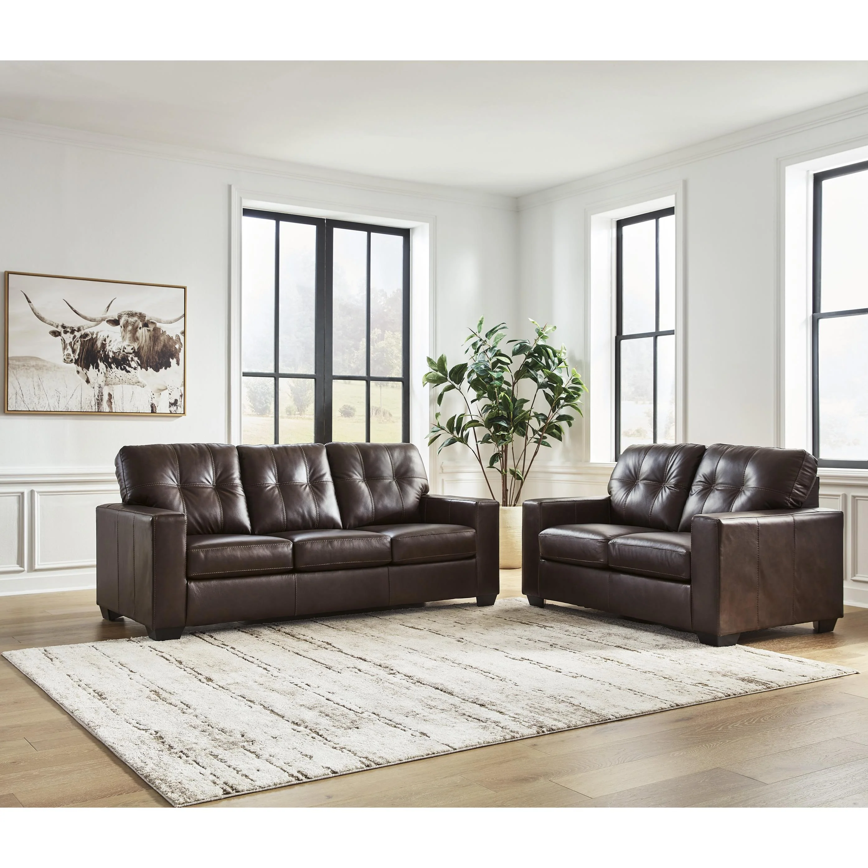 Signature Design by Ashley Santorine 21706 2 pc Living Room Set - Image 3