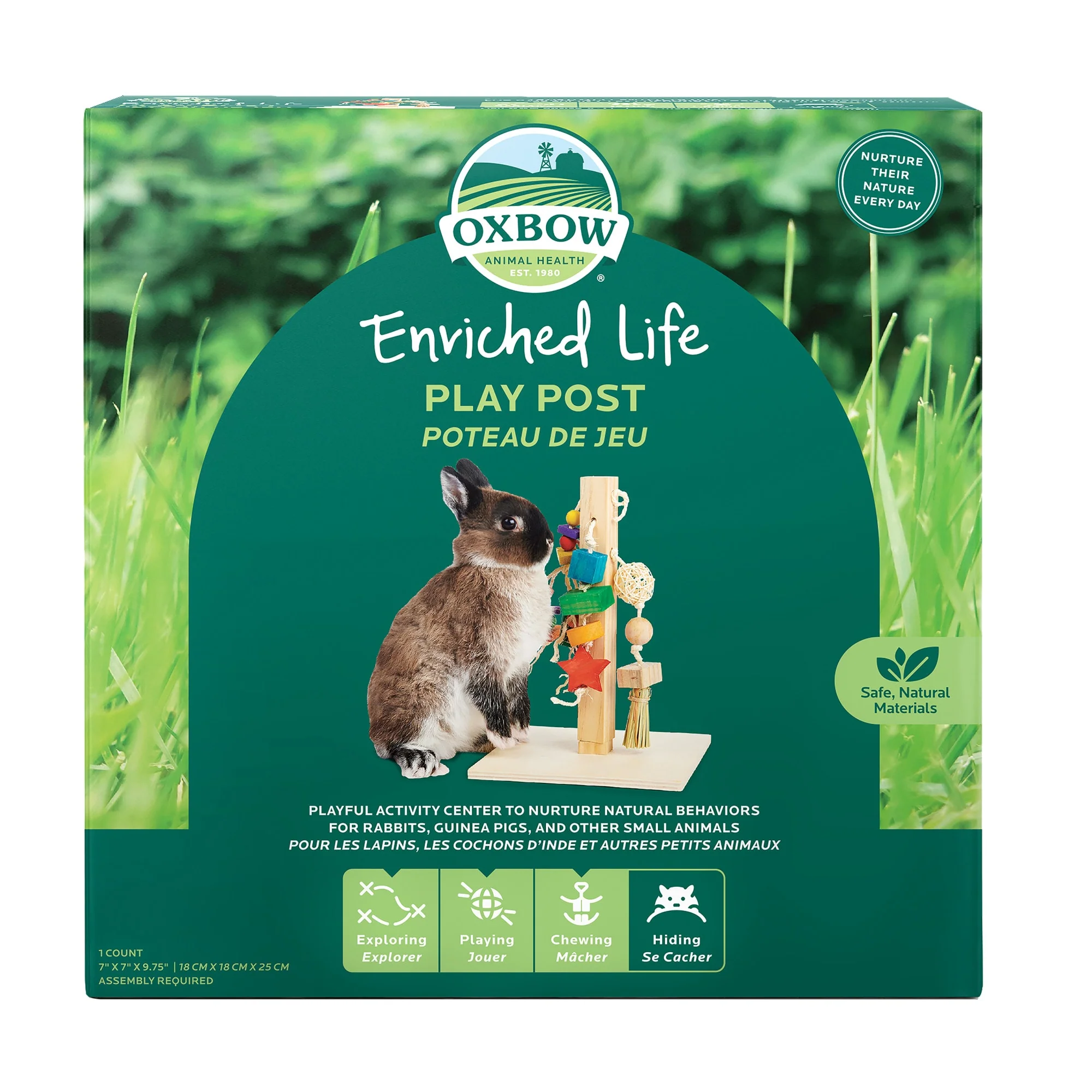 Oxbow Enriched Life Play Post for Small Animals - Image 1