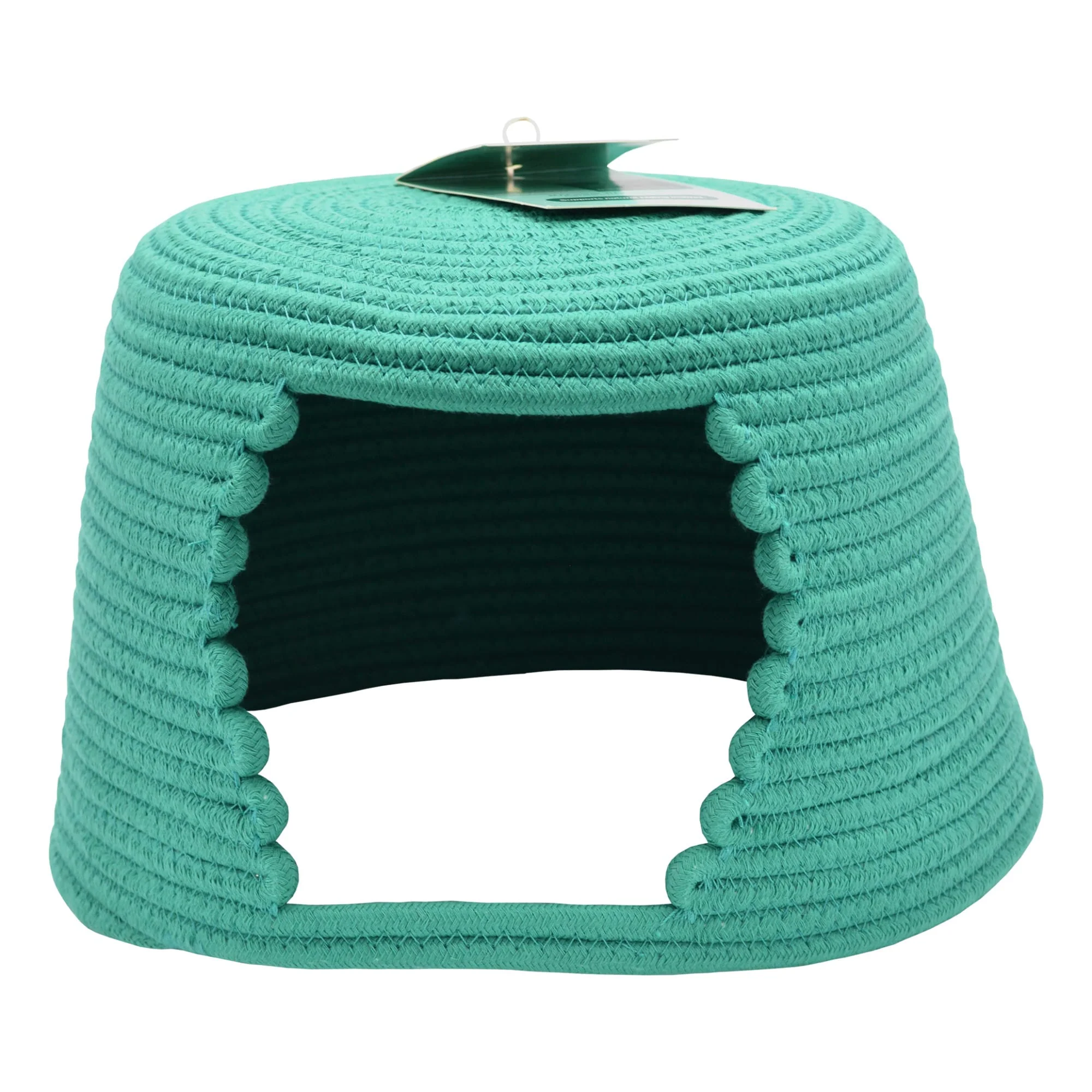 Oxbow Enriched Life Woven Hideout for Rabbit, Medium, .85 LB, Blue - Image 1