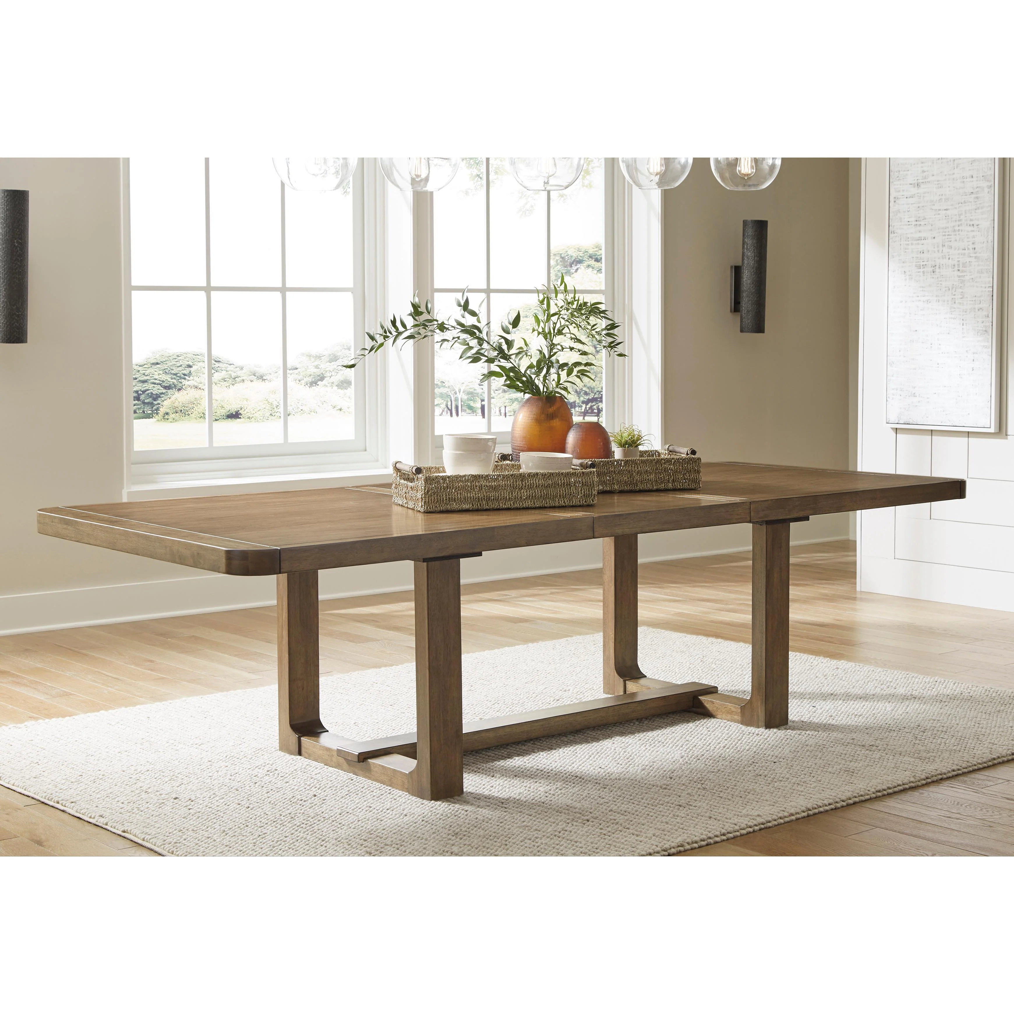 Signature Design by Ashley Cabalynn D974 9 pc Dining Set - Image 2