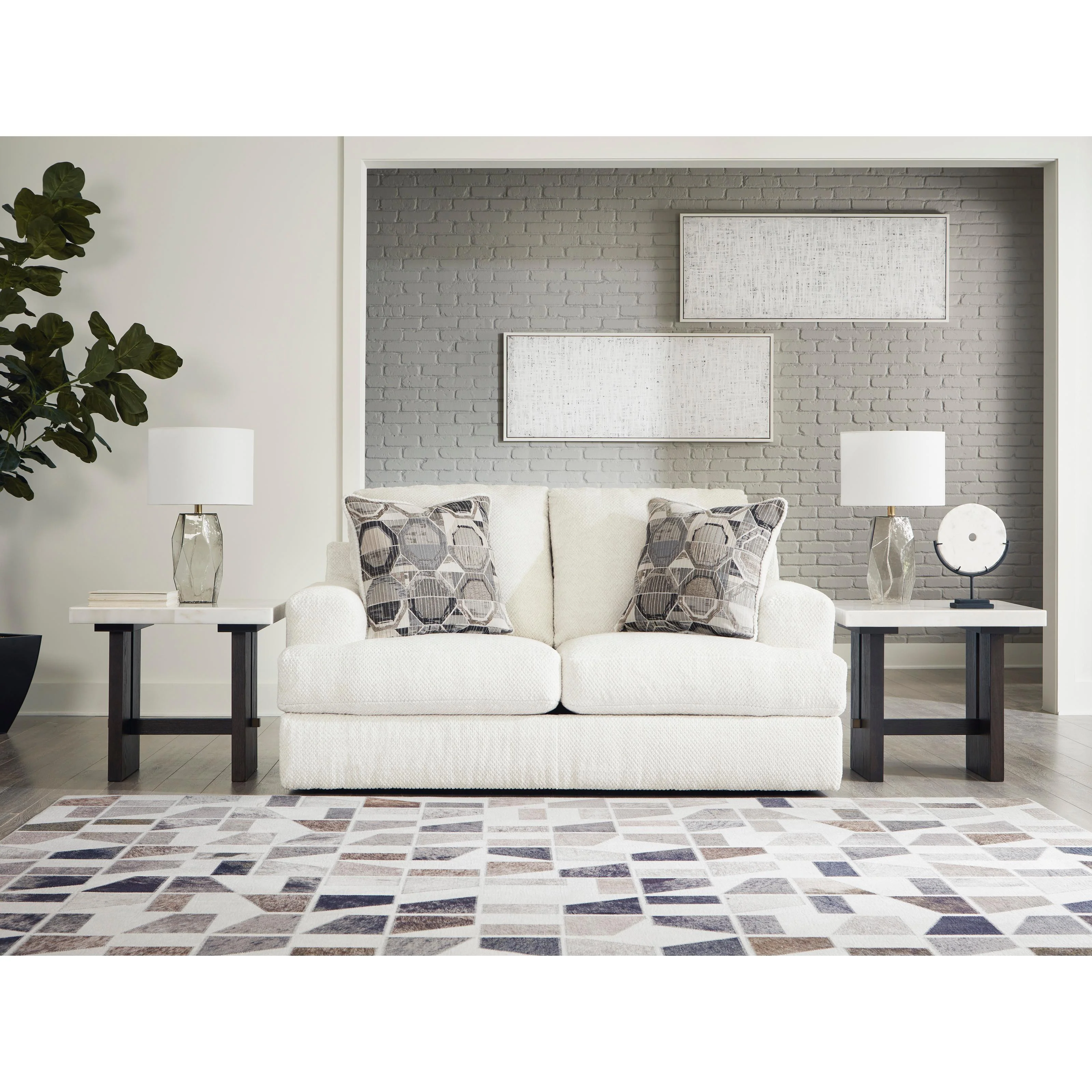 Signature Design by Ashley Karinne 31403U4 4 pc Living Room Set - Image 2