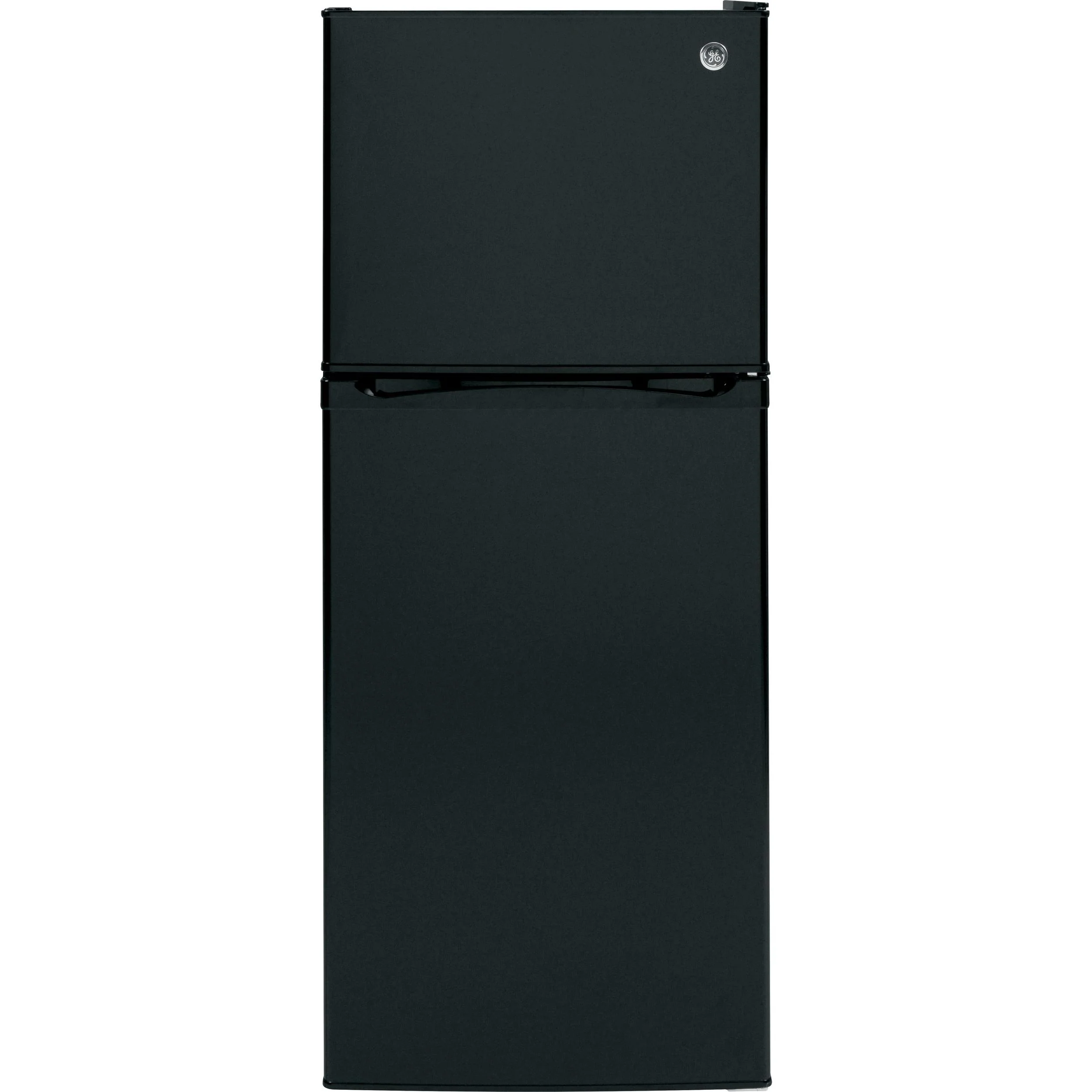 GE 24-inch, 11.6 cu. ft. Top Freezer Refrigerator GPE12FGKBB - Image 1