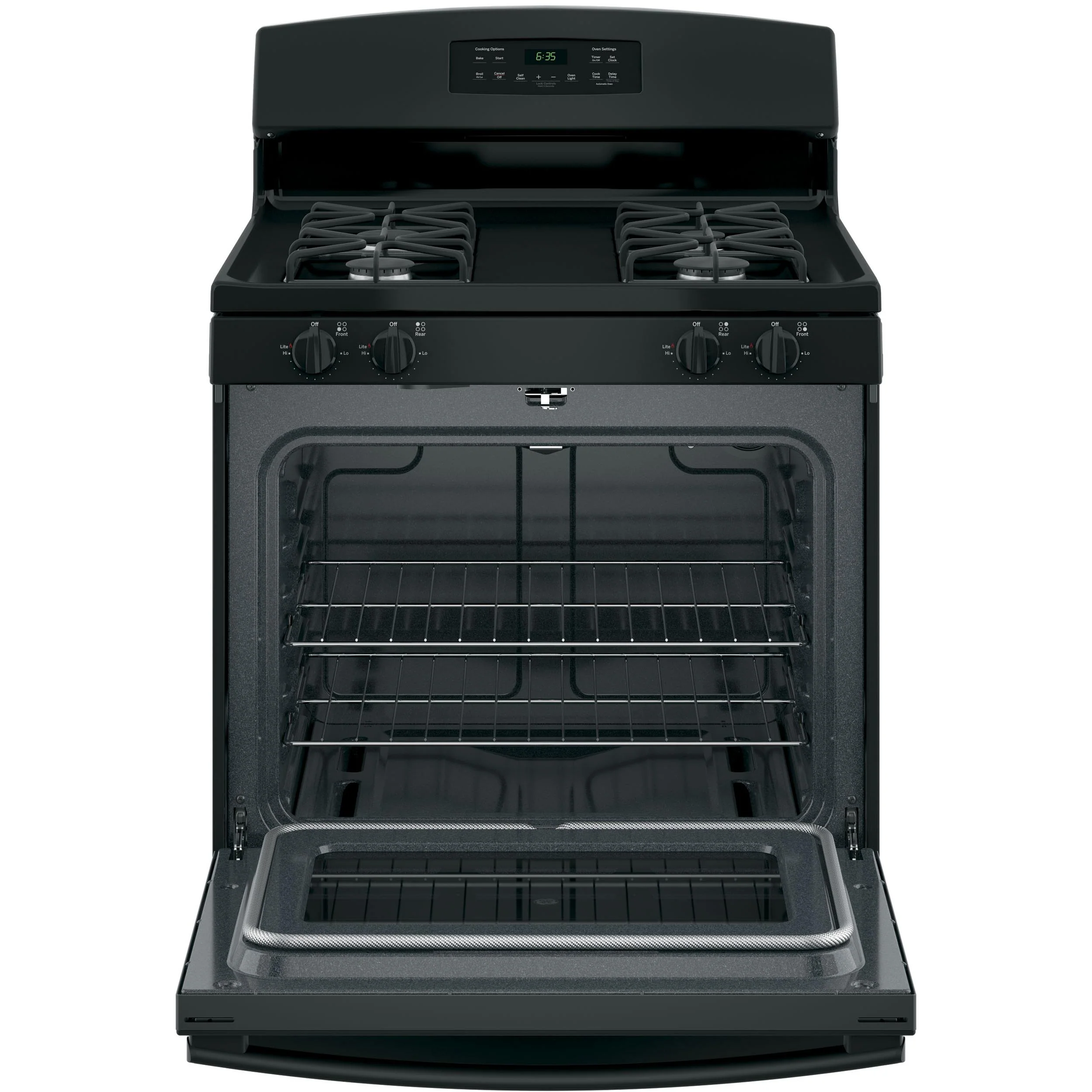 GE 30-inch Freestanding Gas Range JGB635DEKBB - Image 2