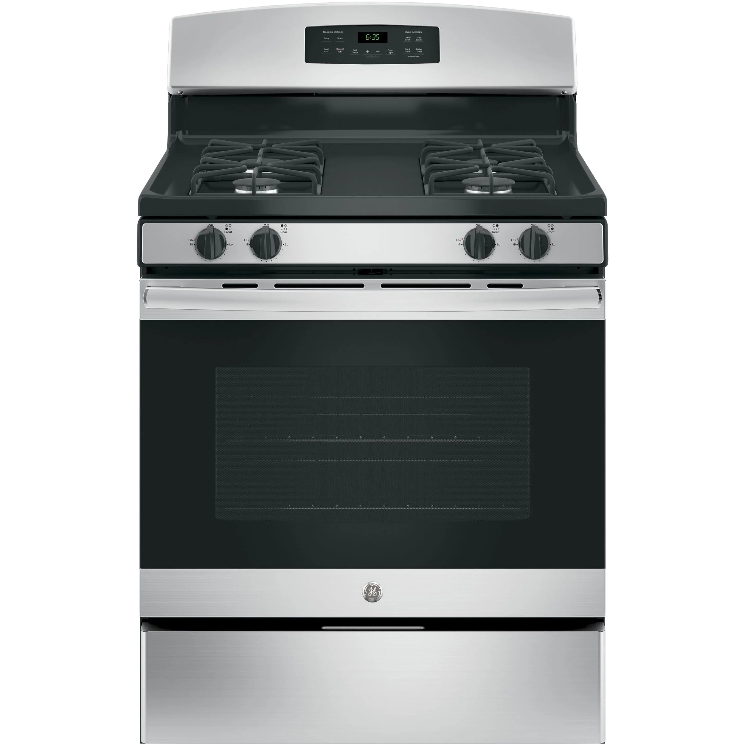 GE 30-inch Freestanding Gas Range JGB635REKSS - Image 1