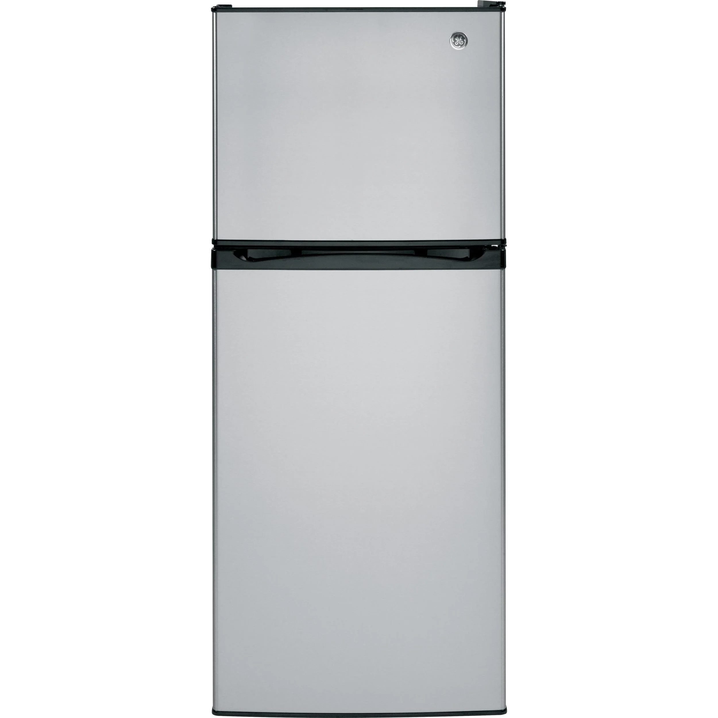 GE 24-inch, 11.6 cu. ft. Top Freezer Refrigerator GPE12FSKSB - Image 1