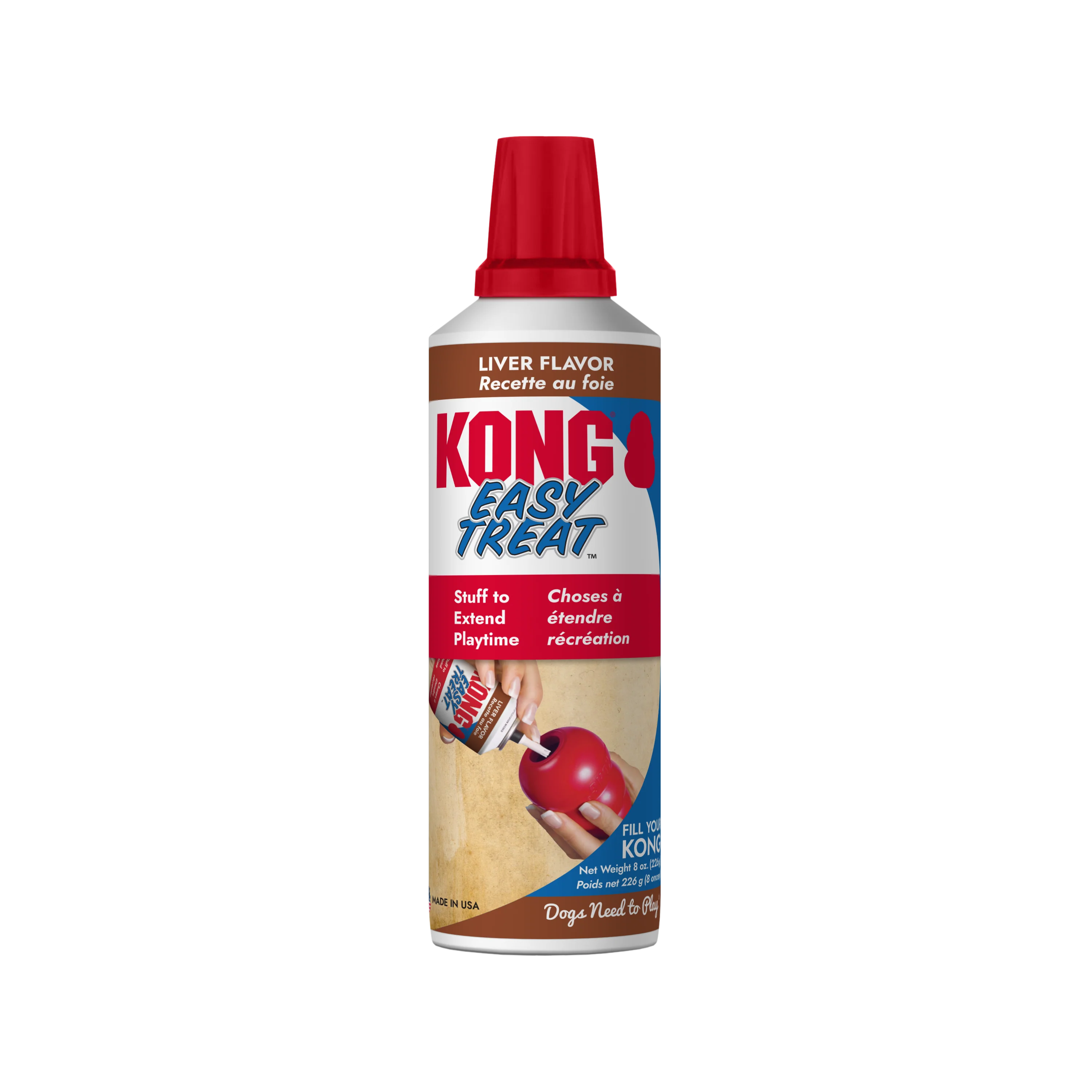 Kong Dog Treat Easy Treat Liver 8oz - Image 1