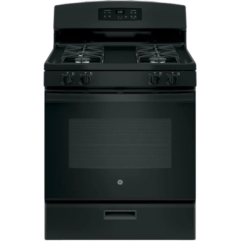 GE 30-inch Freestanding Gas Range JGBS60DEKBB - Image 1