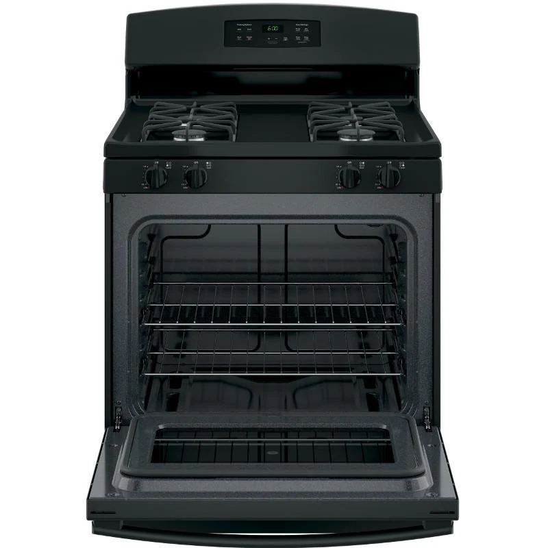 GE 30-inch Freestanding Gas Range JGBS60DEKBB - Image 2