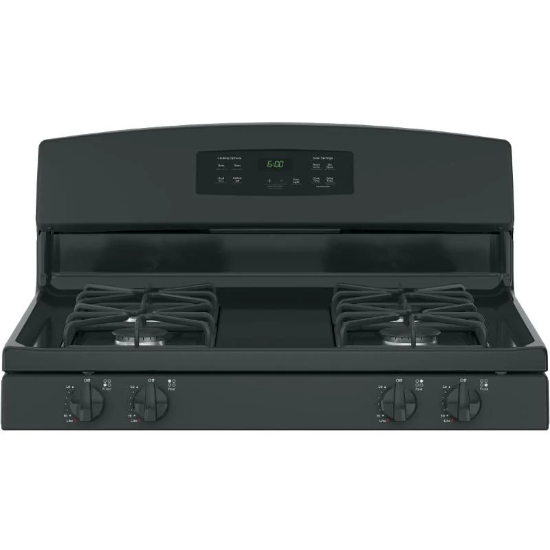 GE 30-inch Freestanding Gas Range JGBS60DEKBB - Image 3
