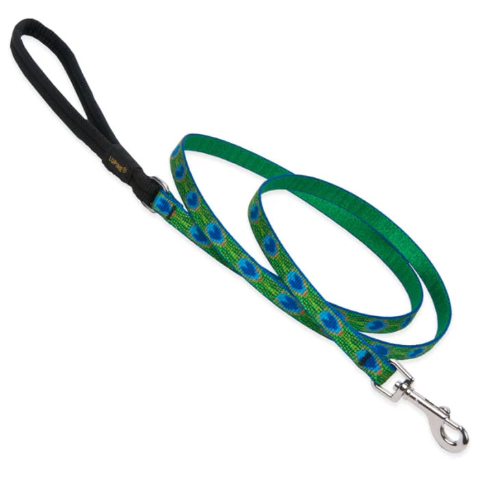 Lupine Pet Dog 6 Ft Long 1/2 In Leash Original Designs Tailfeathers - Image 1