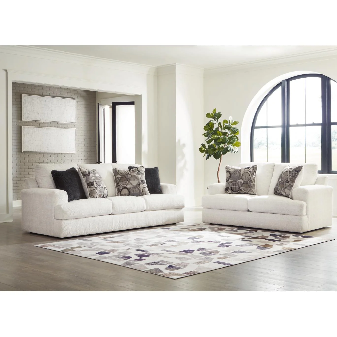 Signature Design by Ashley Karinne 31403U1 2 pc Living Room Set - Image 1