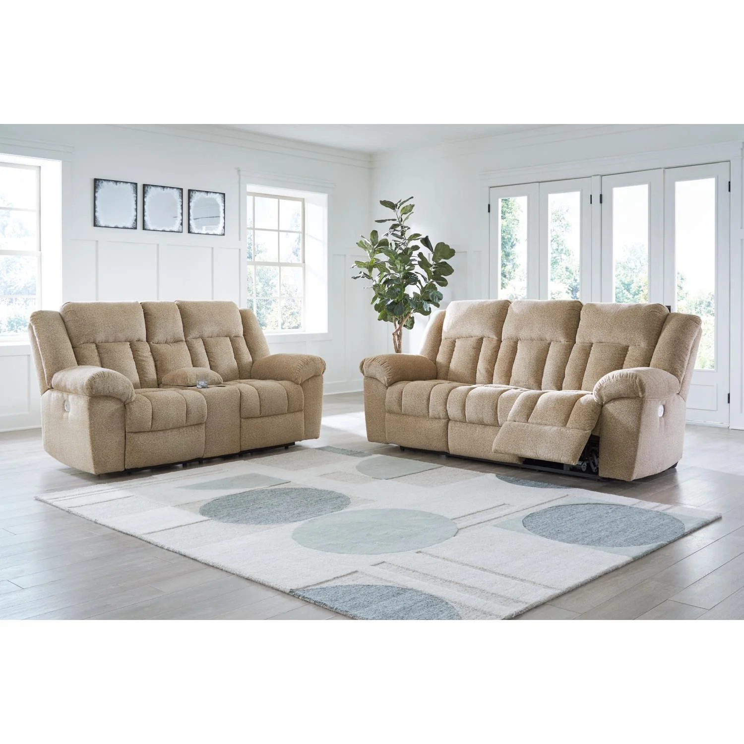 Signature Design by Ashley Tip-Off 69305U1 2 pc Power Reclining Living Room Set - Image 1