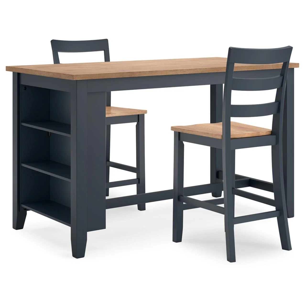 Signature Design by Ashley Gesthaven D399D3 3 pc Counter Height Dining Set