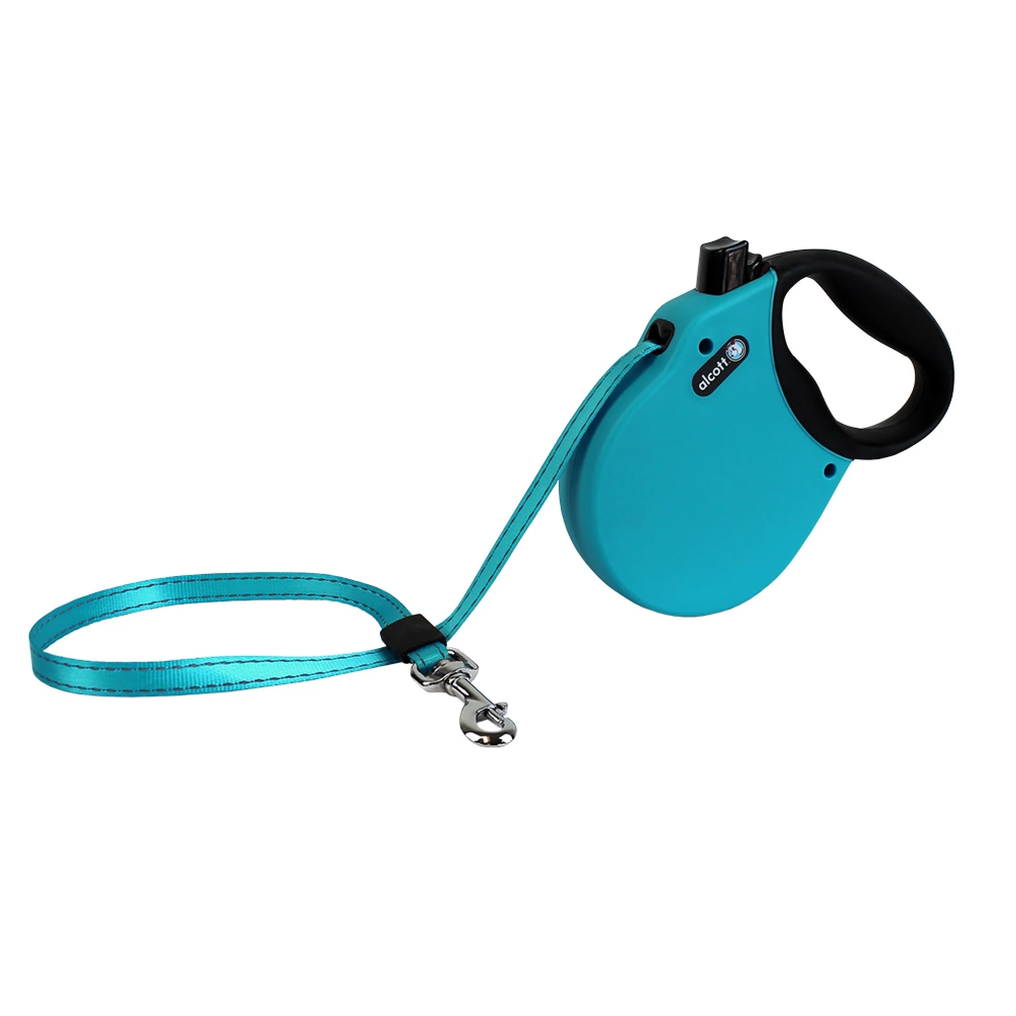 Alcott Retractable Leash Medium Up To 65 Pounds Blue - Image 1