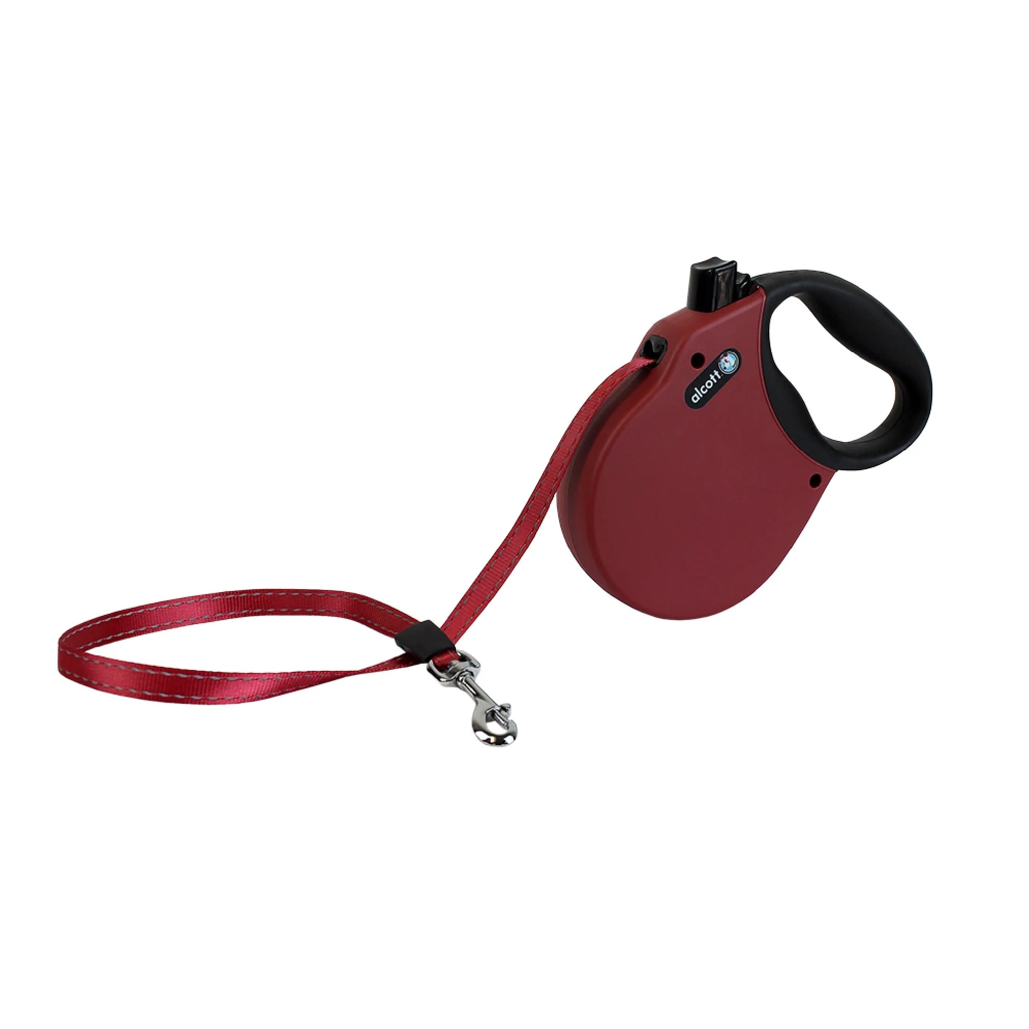 Alcott Retractable Leash Small Up To 45 Pounds Red - Image 1
