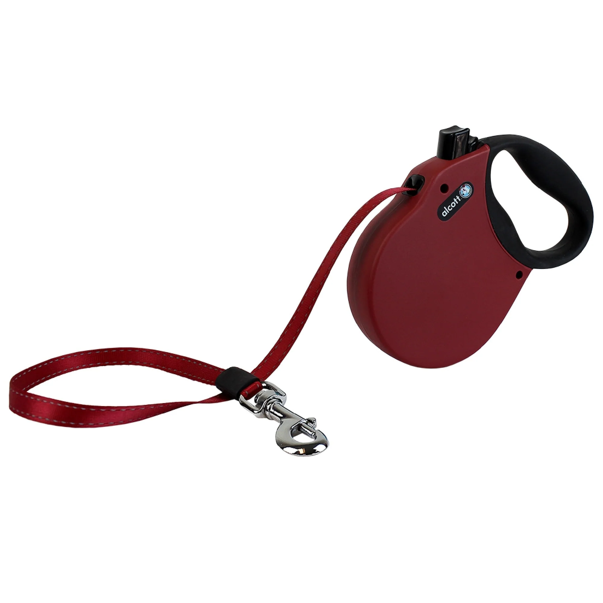 Alcott Retractable Leash Large Up To 110 Pounds Red - Image 1