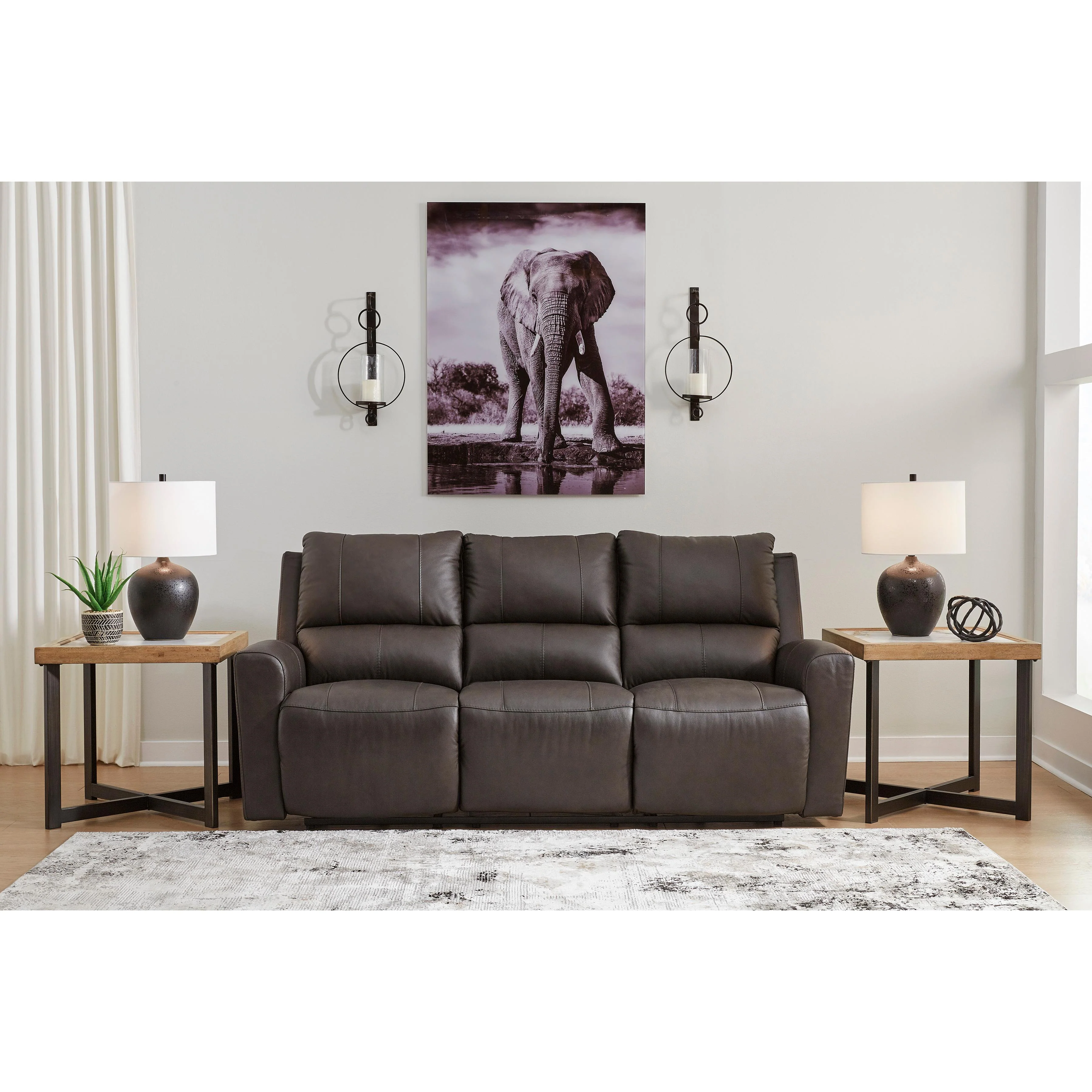 Signature Design by Ashley Boxmere U13100U1 2 pc Power Reclining Living Room Set - Image 3