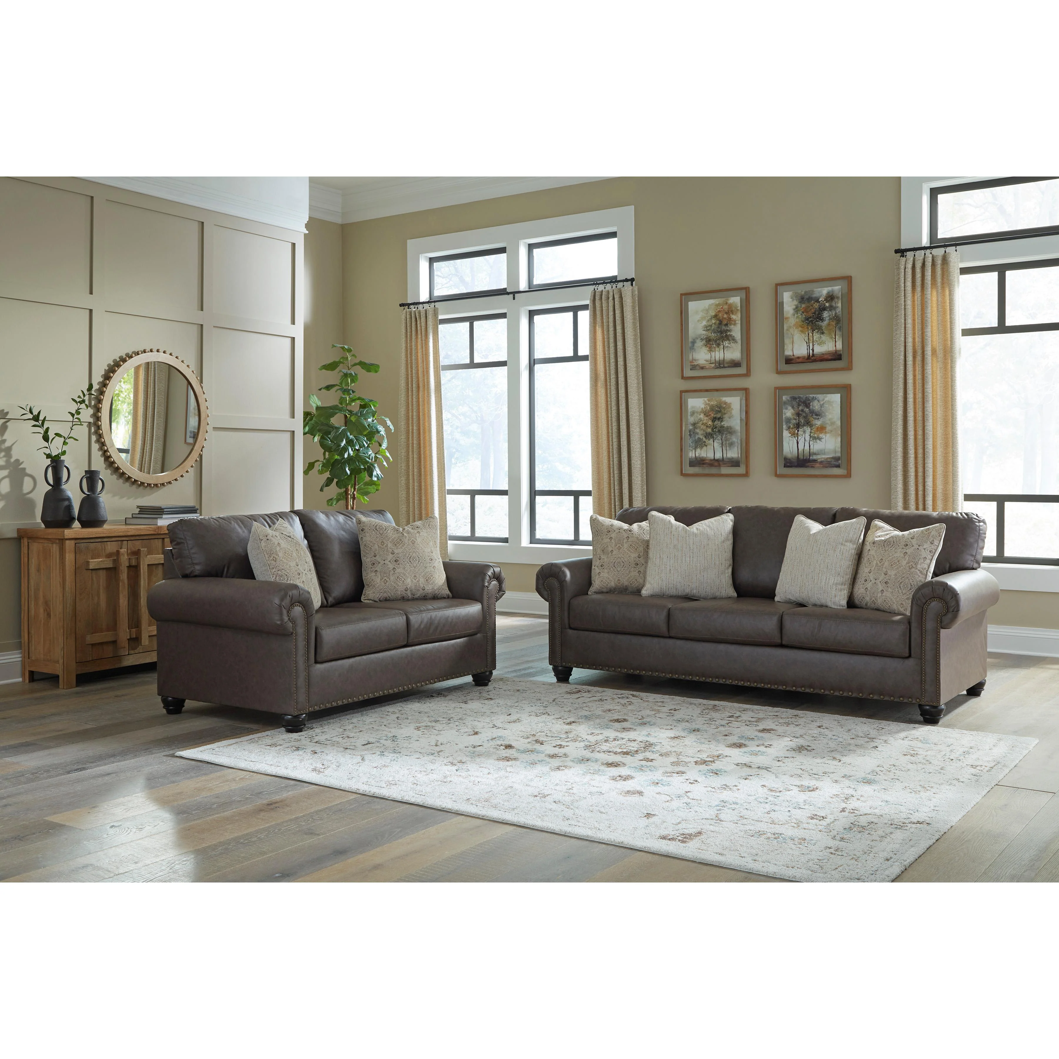 Benchcraft Roxmere 5550 2 pc Living Room Set - Image 2