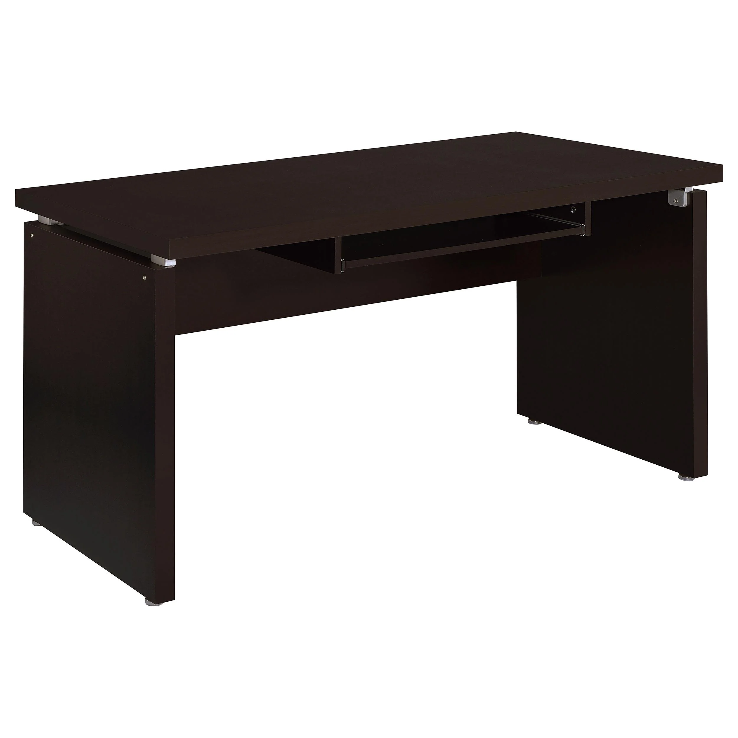 Coaster Furniture Skylar 800891 55-inch Computer Desk with Keyboard Drawer – Cappuccino