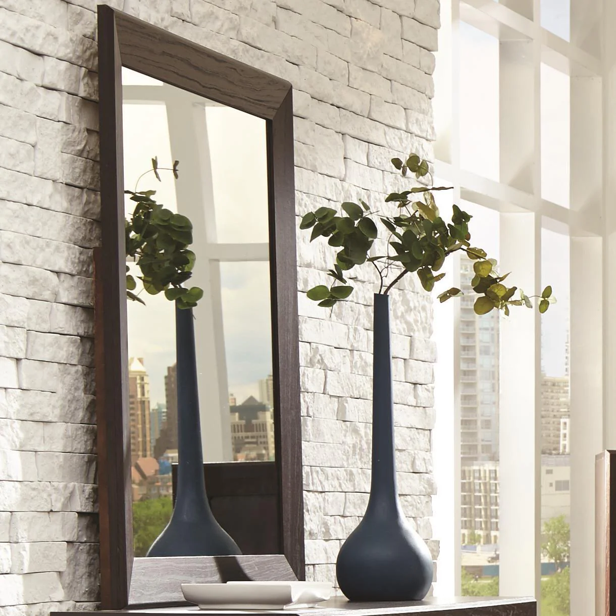 Coaster Furniture Kauffman 204394 Dresser Mirror – Dark Cocoa