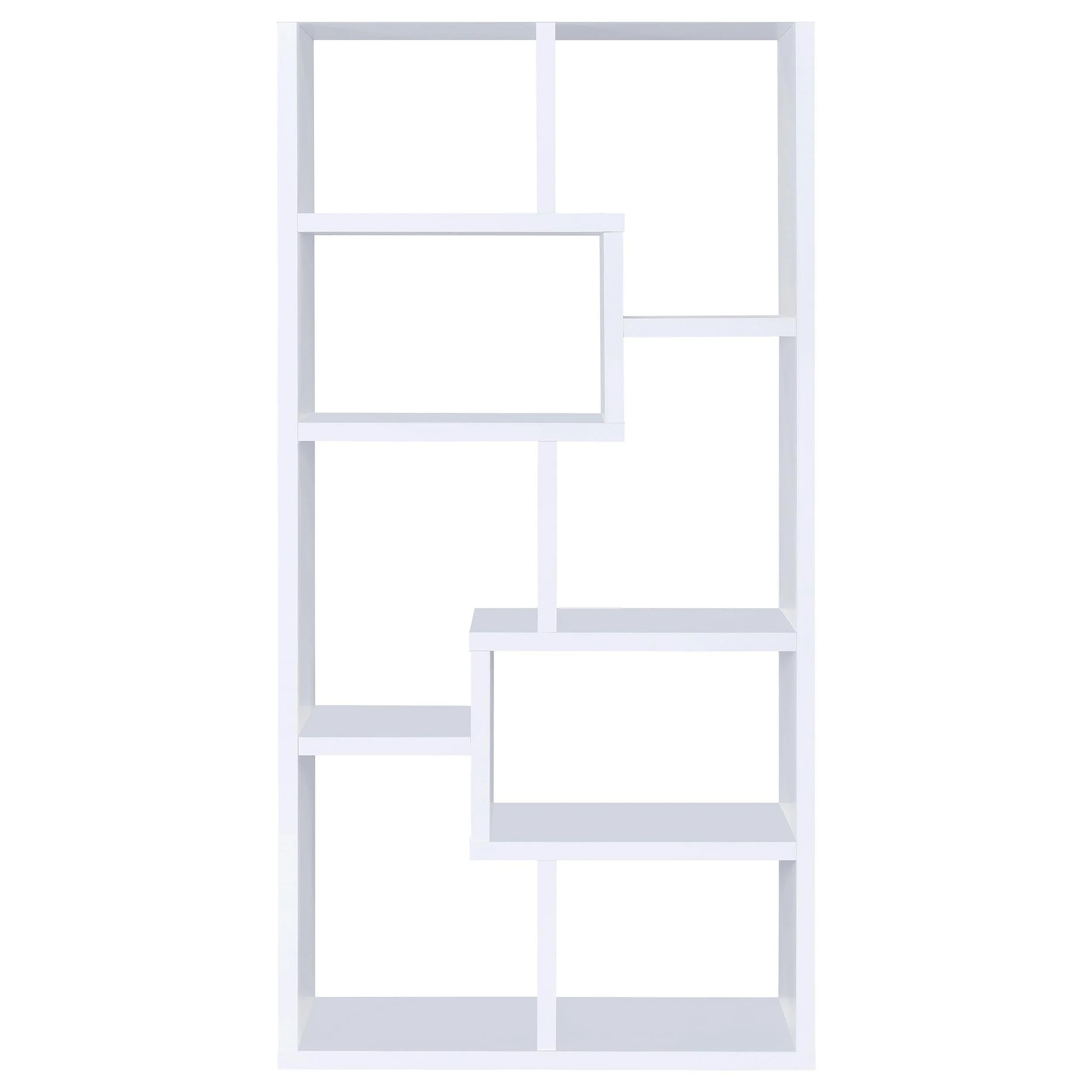 Coaster Furniture Theo 800136 71-inch 7-shelf Bookshelf - White - Image 2