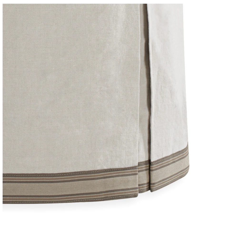Camelia Skirted Ottoman - Image 3