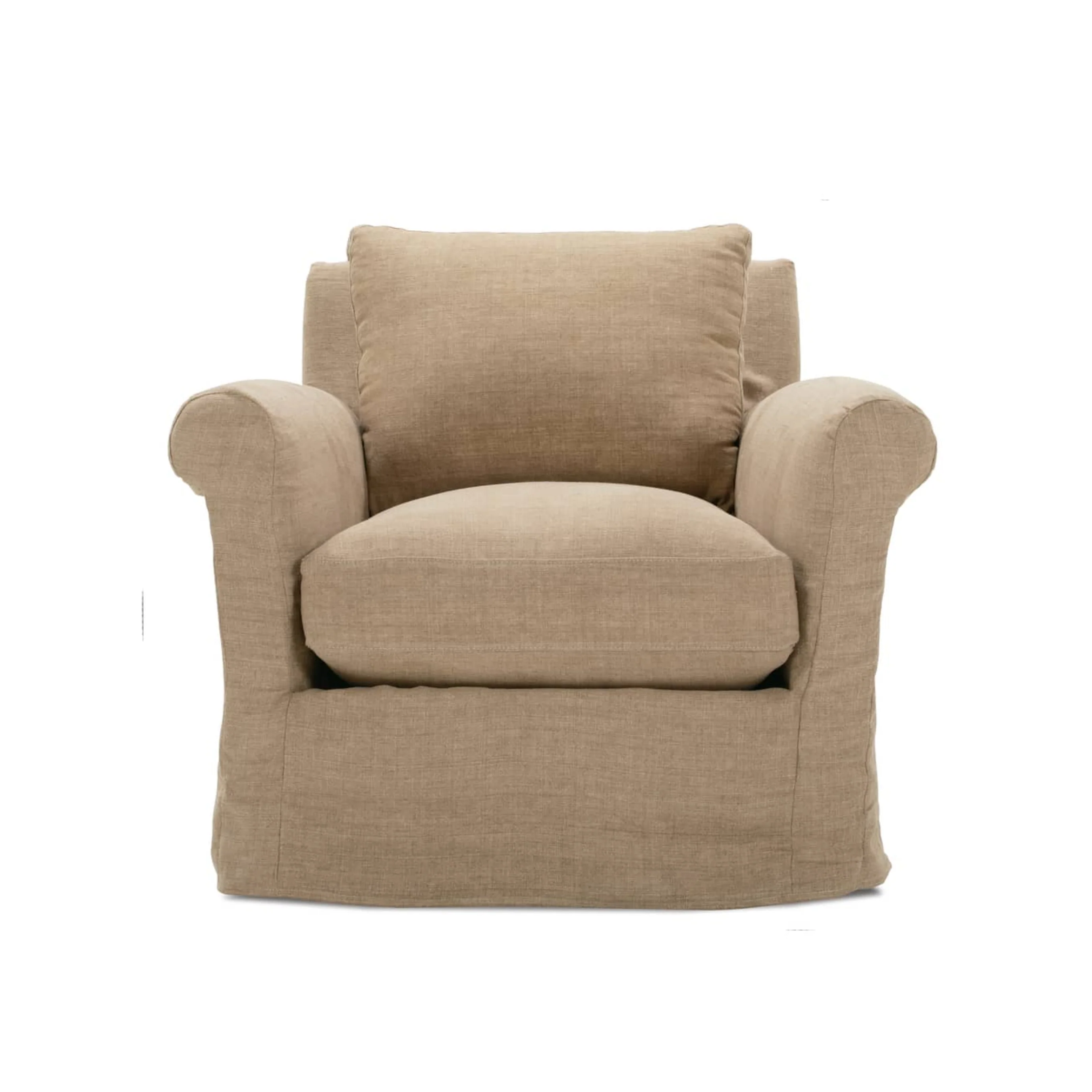 Myra Slipcovered Chair - Image 1