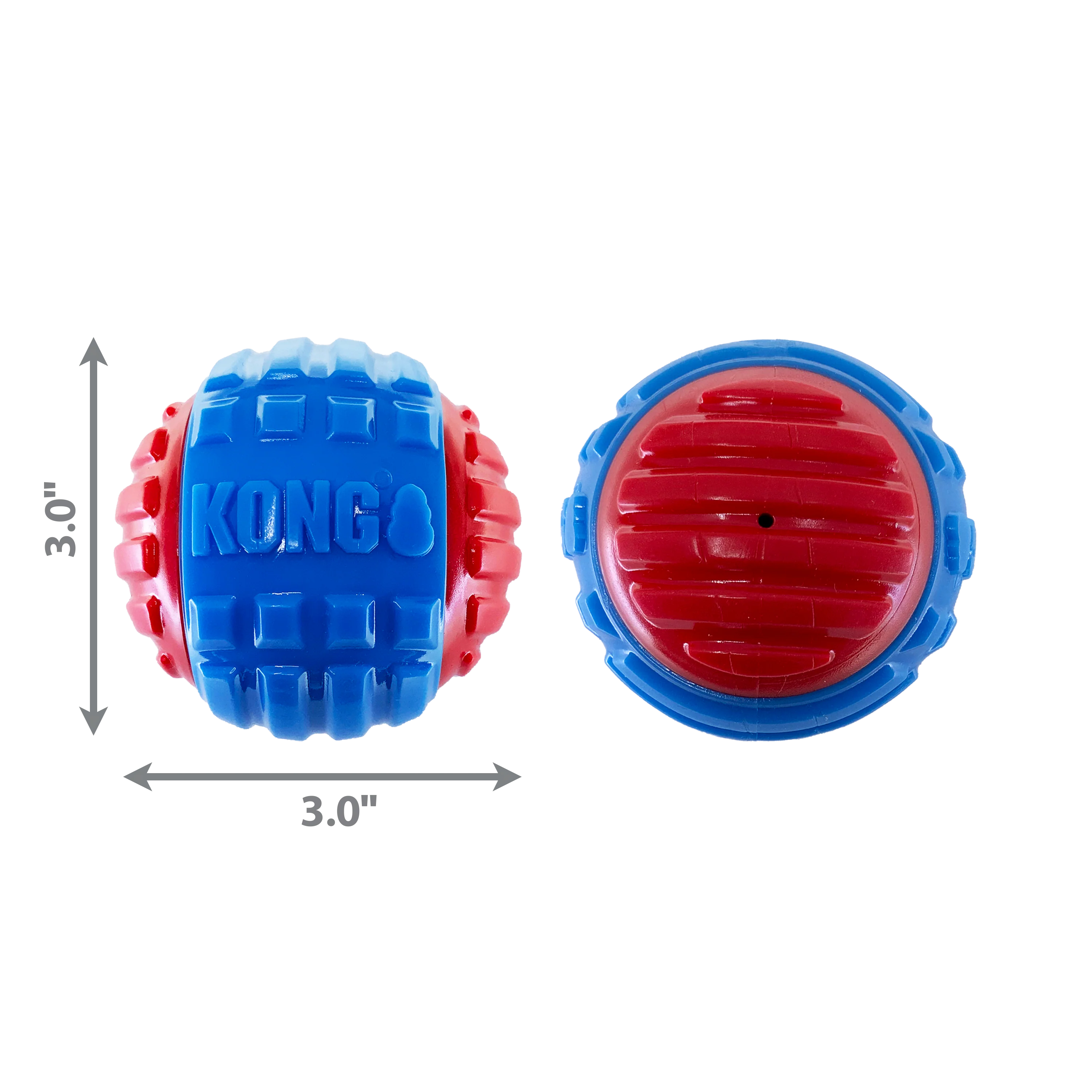 Kong Dog Toy CoreStrength Rattlez Ball Large - Image 1