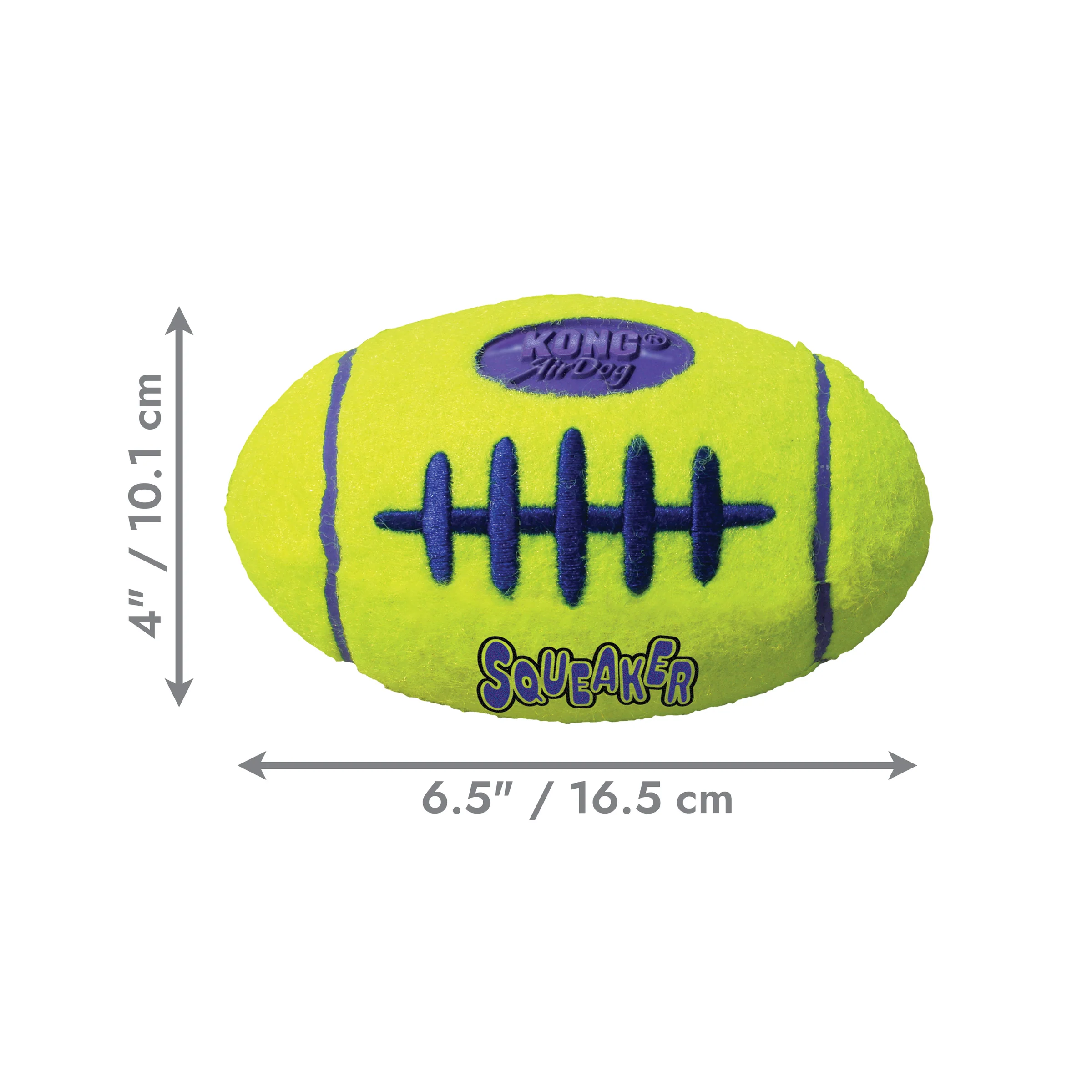 Kong Dog Toy AirDog Squeaker Football Large - Image 1