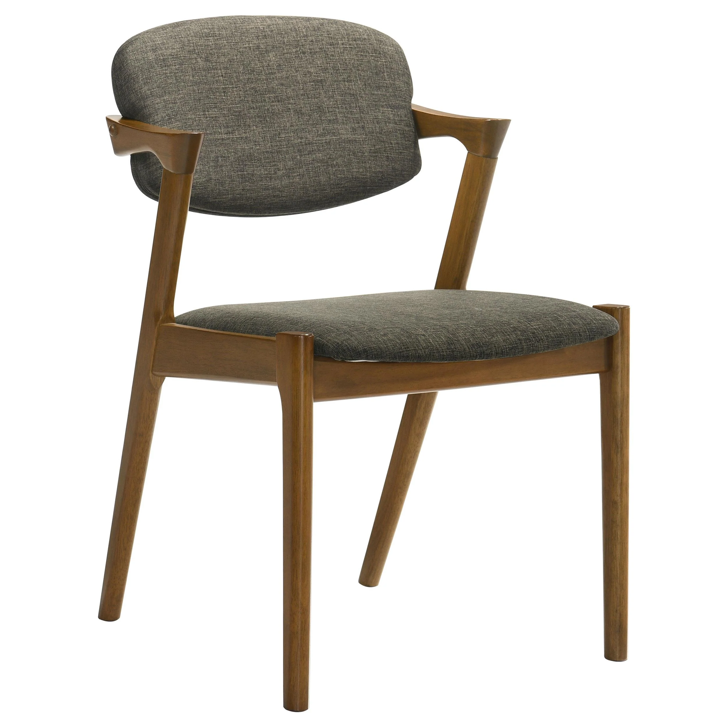 Coaster Furniture Malone 105352 Padded Wood Dining Arm Chair – Dark Walnut (Set of 2)