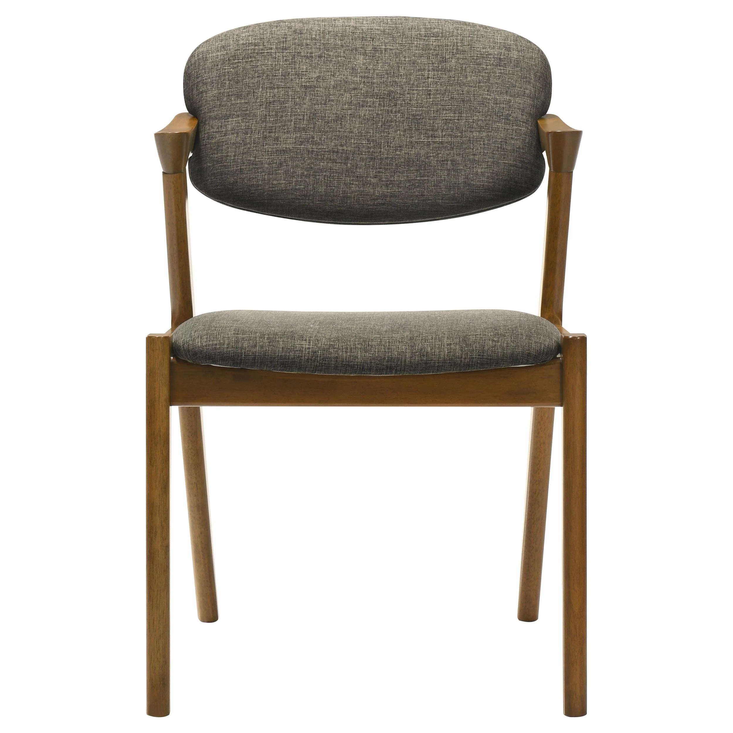 Coaster Furniture Malone 105352 Padded Wood Dining Arm Chair - Dark Walnut (Set of 2) - Image 2