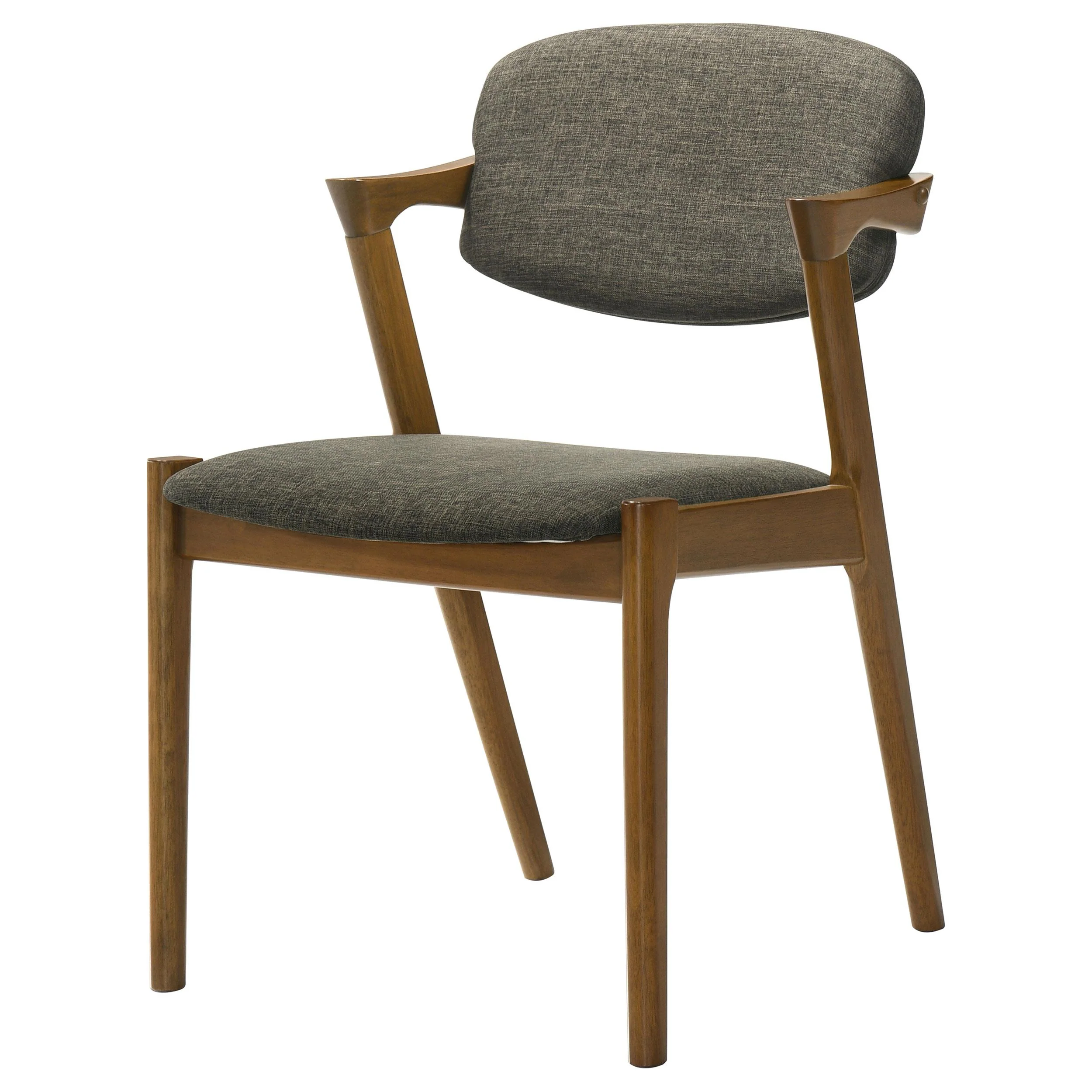 Coaster Furniture Malone 105352 Padded Wood Dining Arm Chair - Dark Walnut (Set of 2) - Image 3