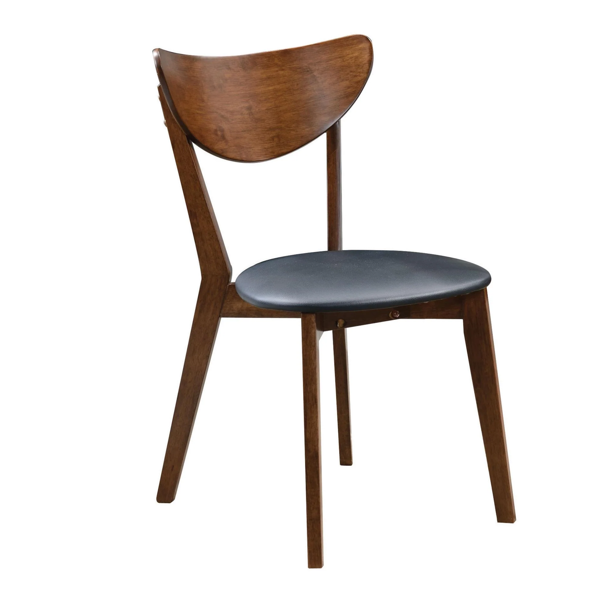 Coaster Furniture Jedda 105362 Wood Dining Side Chair – Dark Walnut (Set of 2)