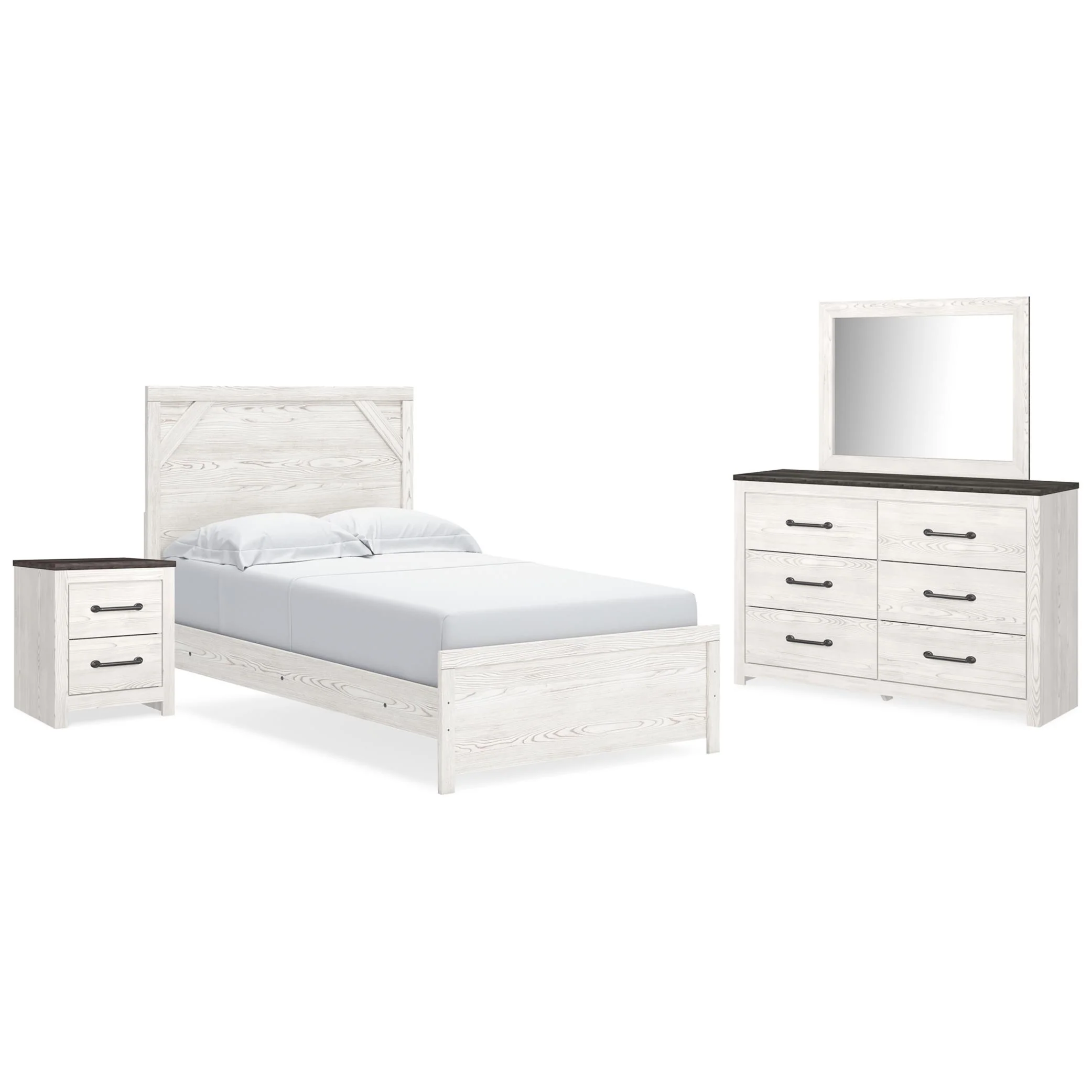Signature Design by Ashley Gerridan B1190B22 6 pc Full Panel Bedroom Set - Image 1