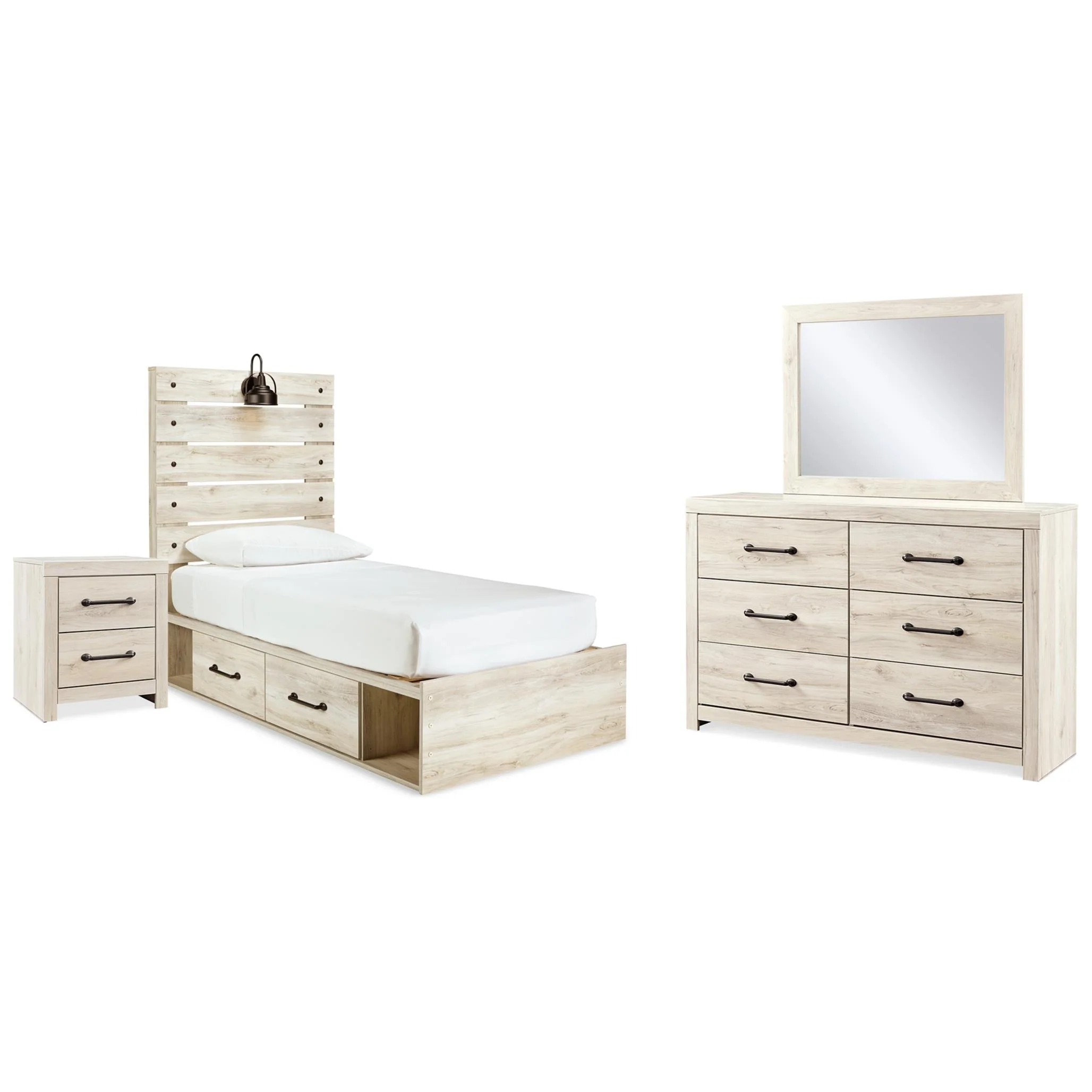 Signature Design by Ashley Cambeck B192B106 7 pc Twin Panel Bedroom Set